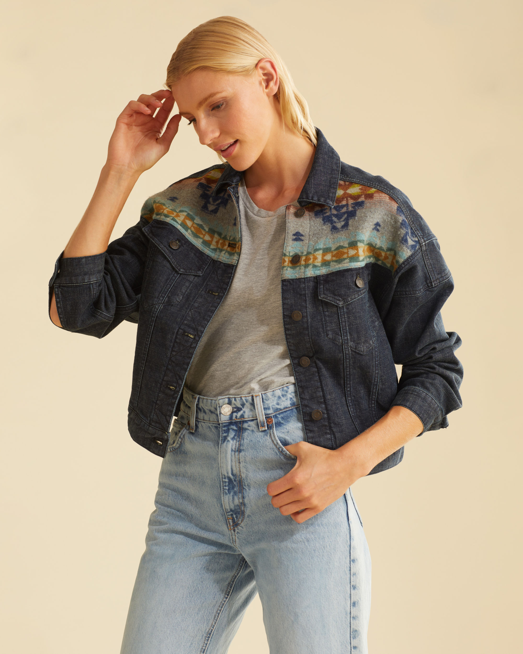 Women's Denim Trucker Jacket