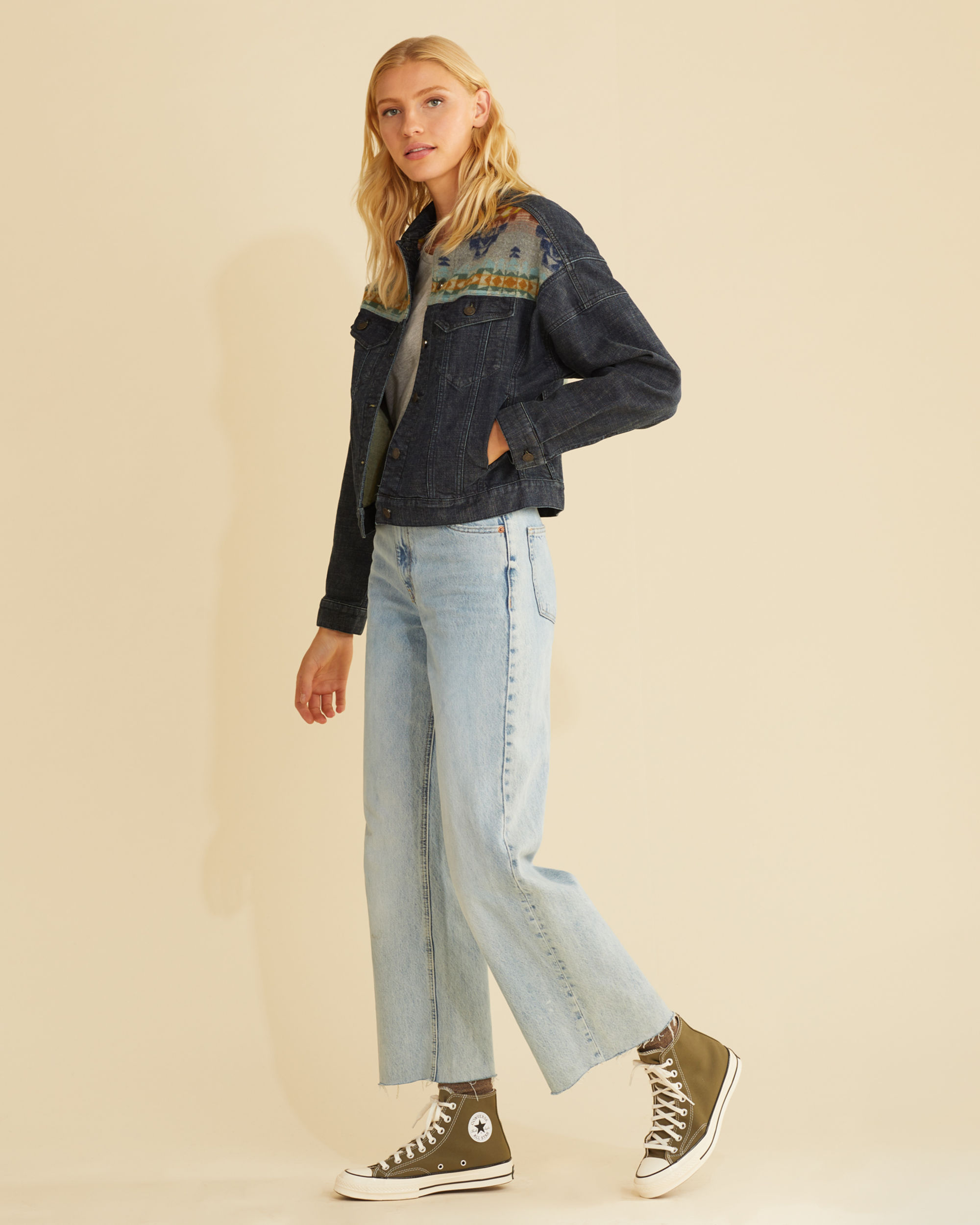 Levi's pendleton trucker jacket new arrivals