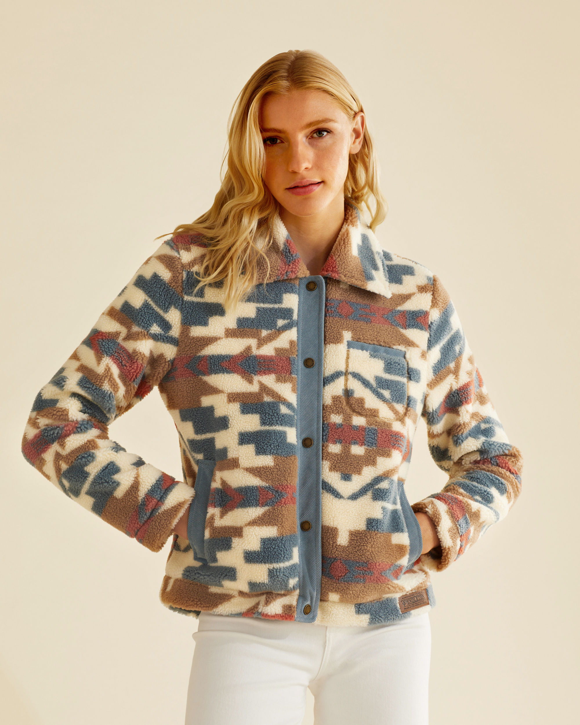 Berber fleece jacket women's cheap
