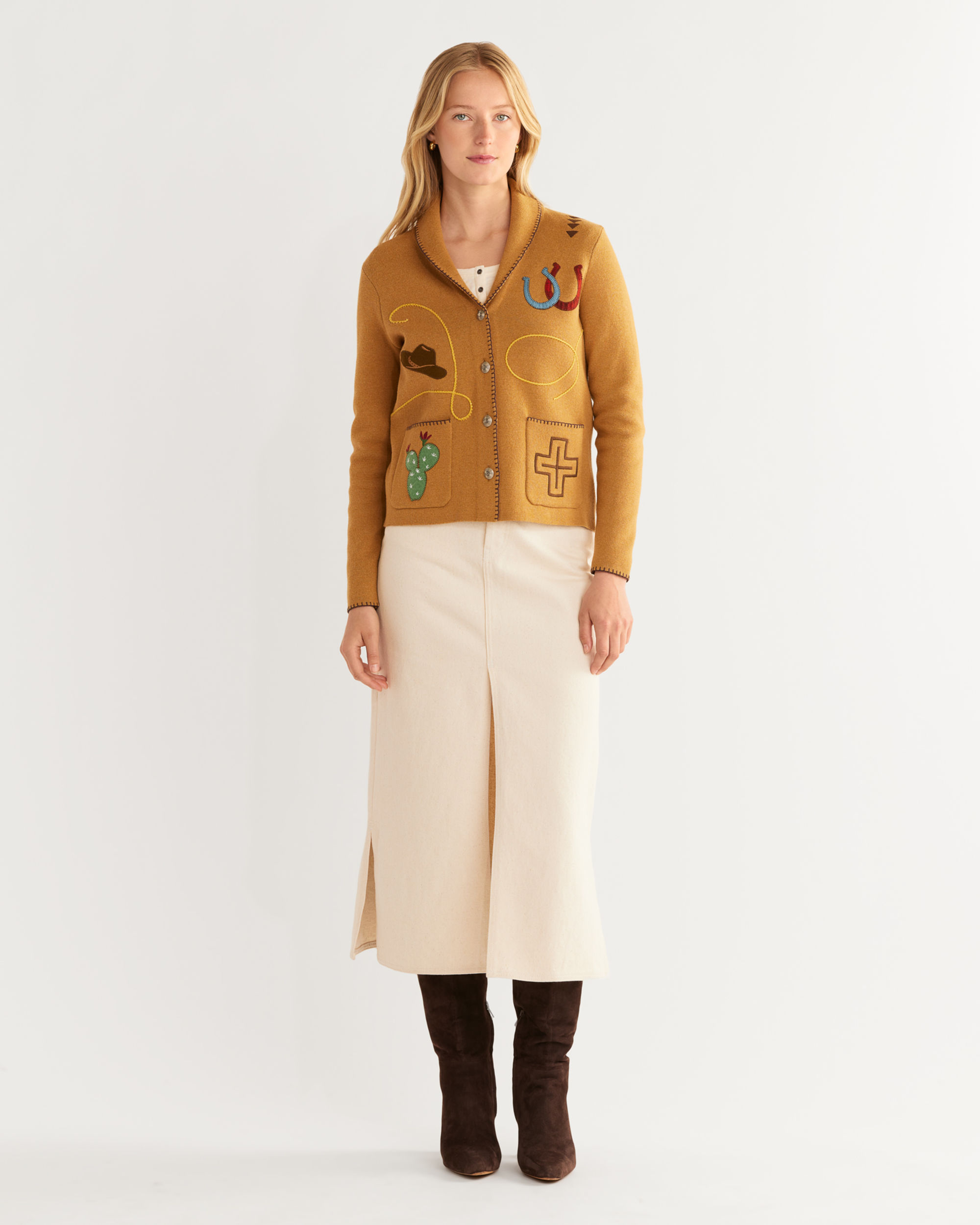 Pendleton westward cardigan store