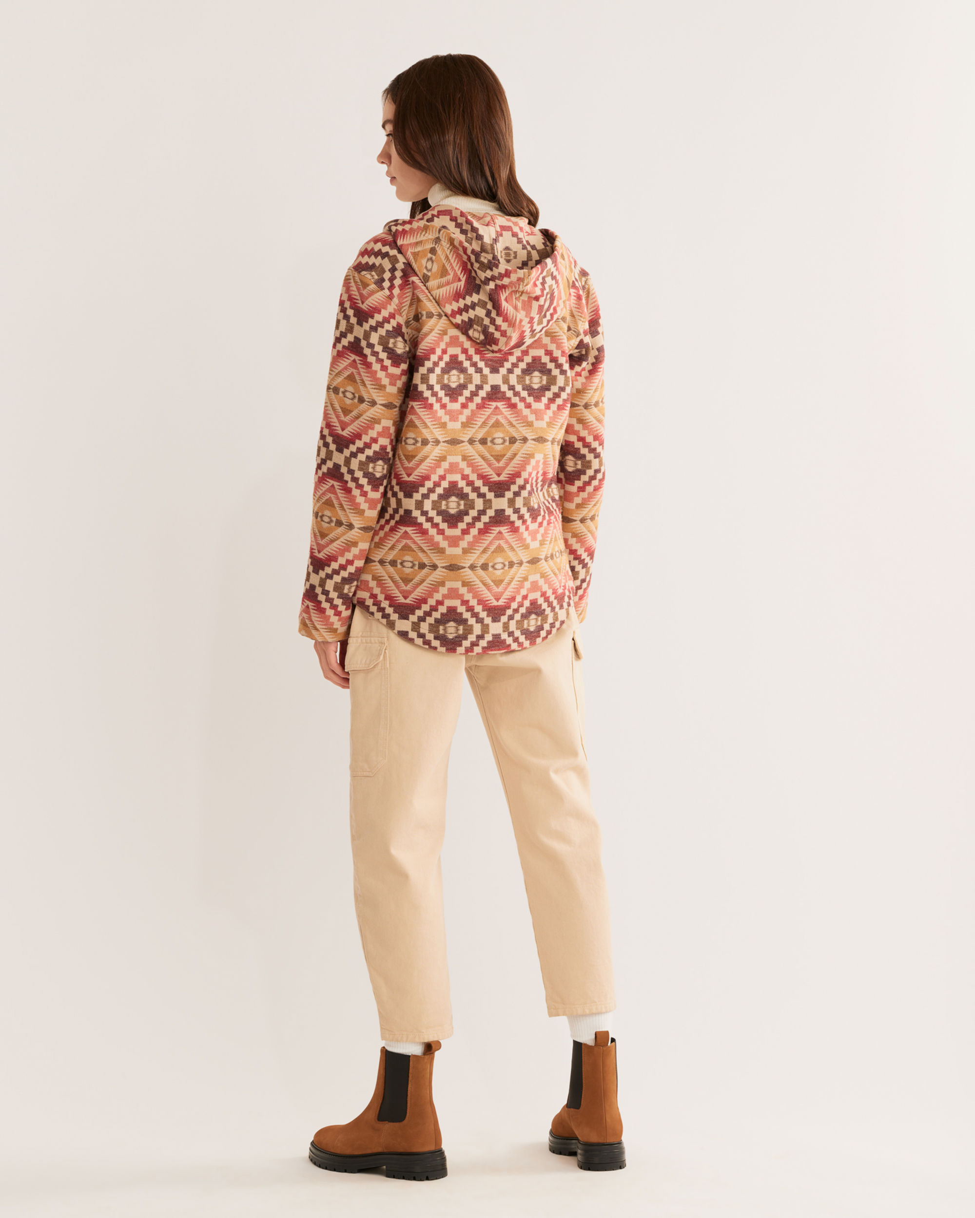 Stay Warm in the Women s Doublesoft Zip Front Hoodie Pendleton