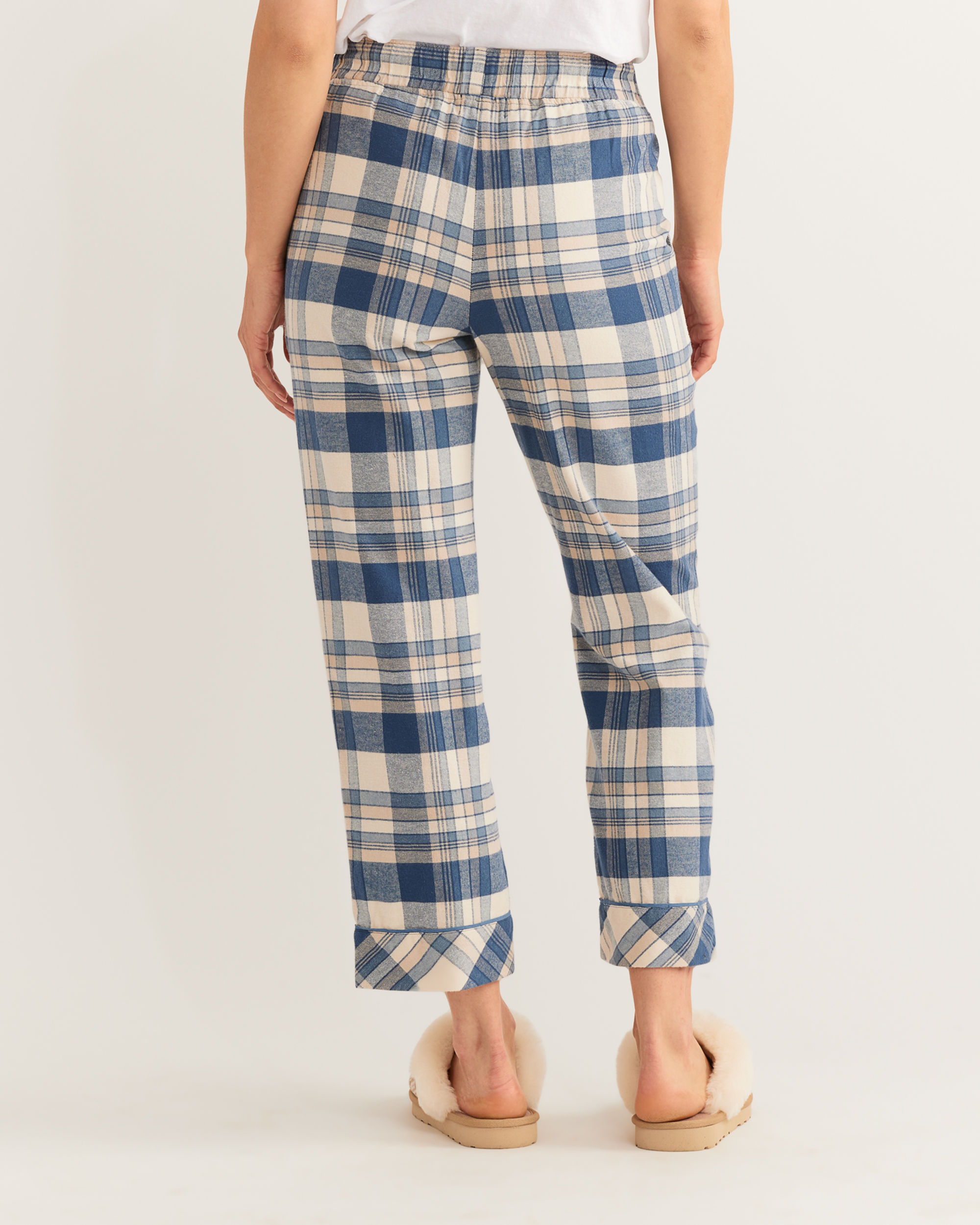 Pendleton Flannel Pyjama Pants – Red / Black Ombre Check