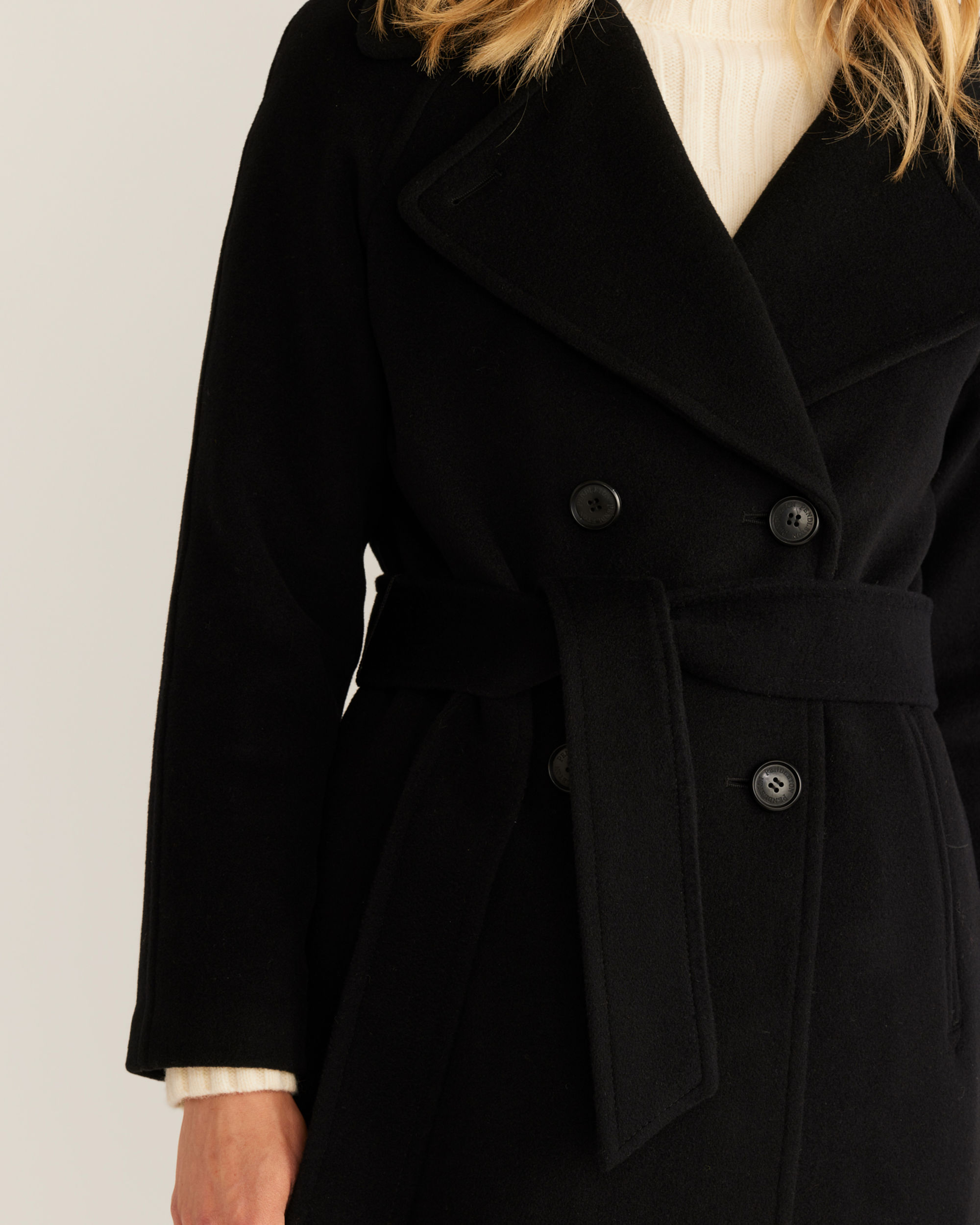 Look Stylish & Feel Cozy in Women's Uptown Long Wool Coat