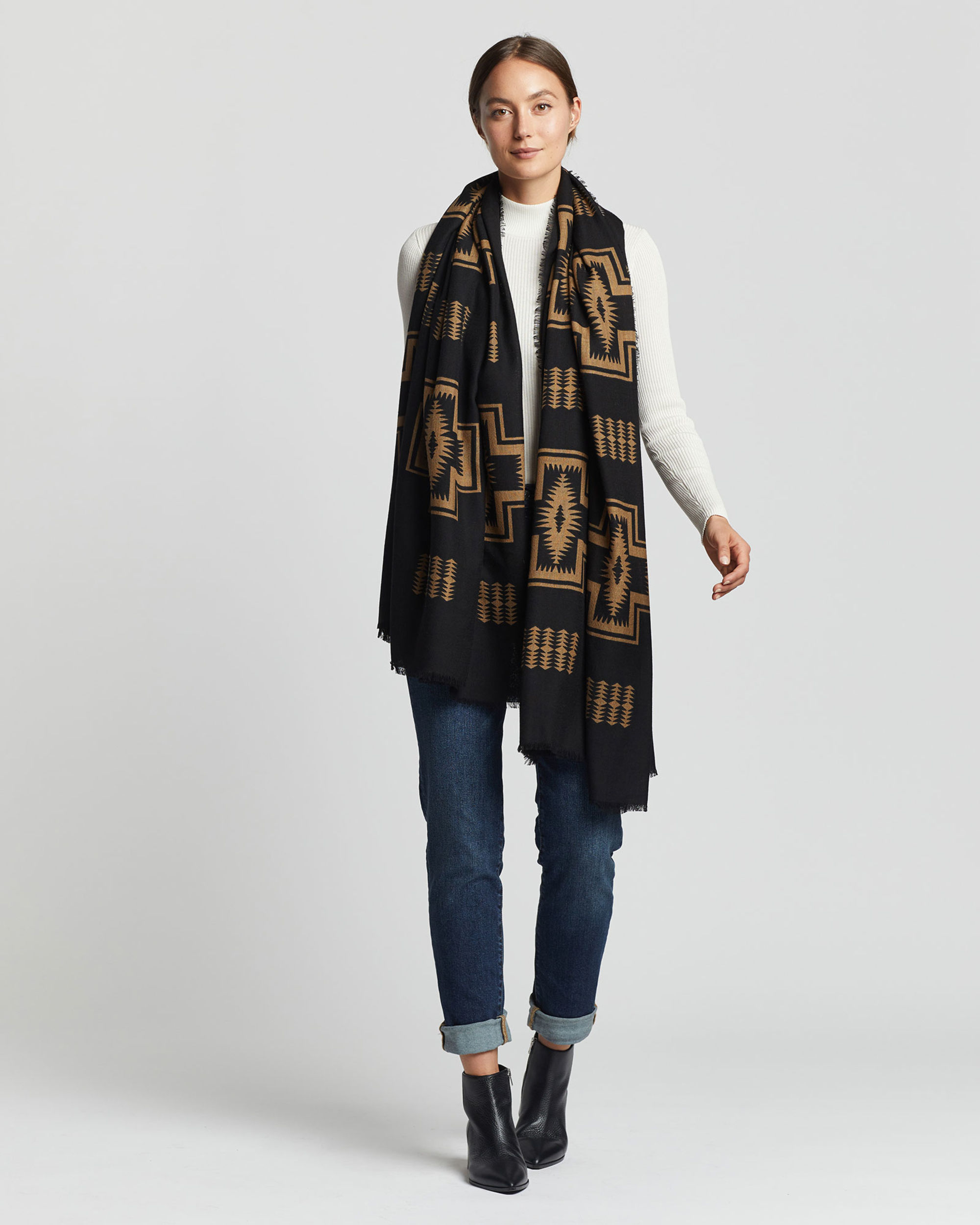 Tommy x Pendleton Women's Monogram Scarf