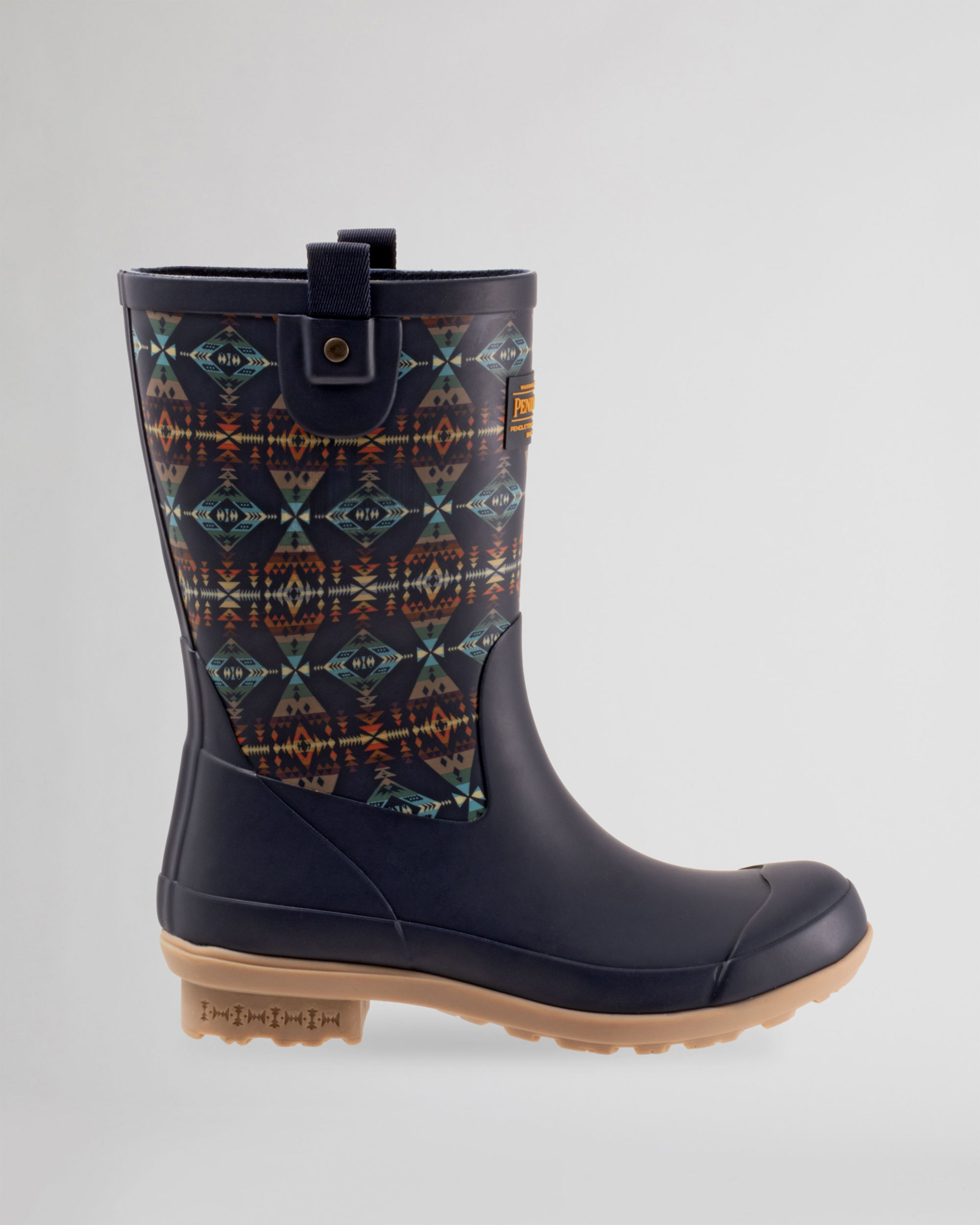Women s Diamond Peak Mid Rain Boots Pendleton