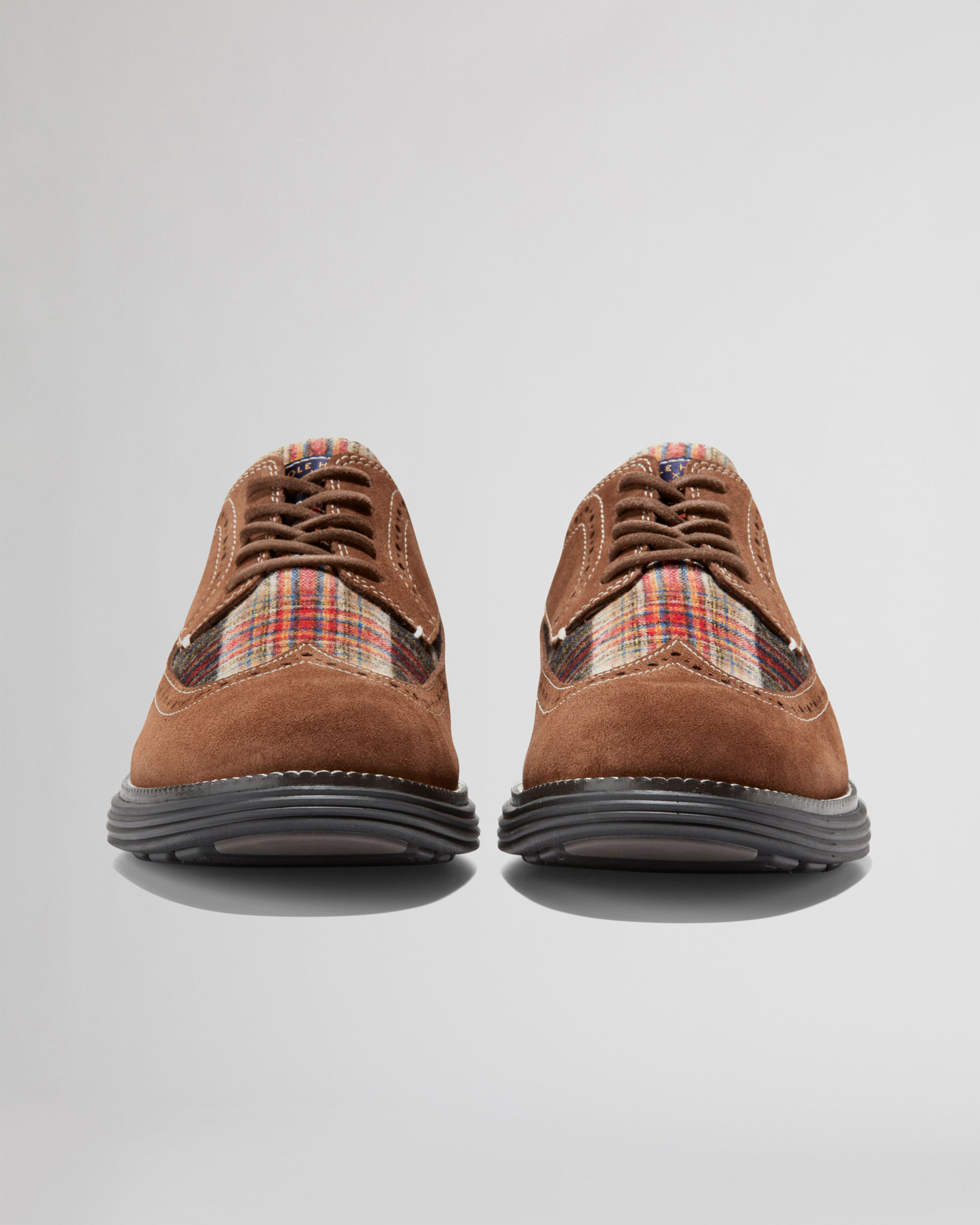 COLE HAAN X PENDLETON MEN'S ORIGINAL GRAND LONGWING OXFORDS