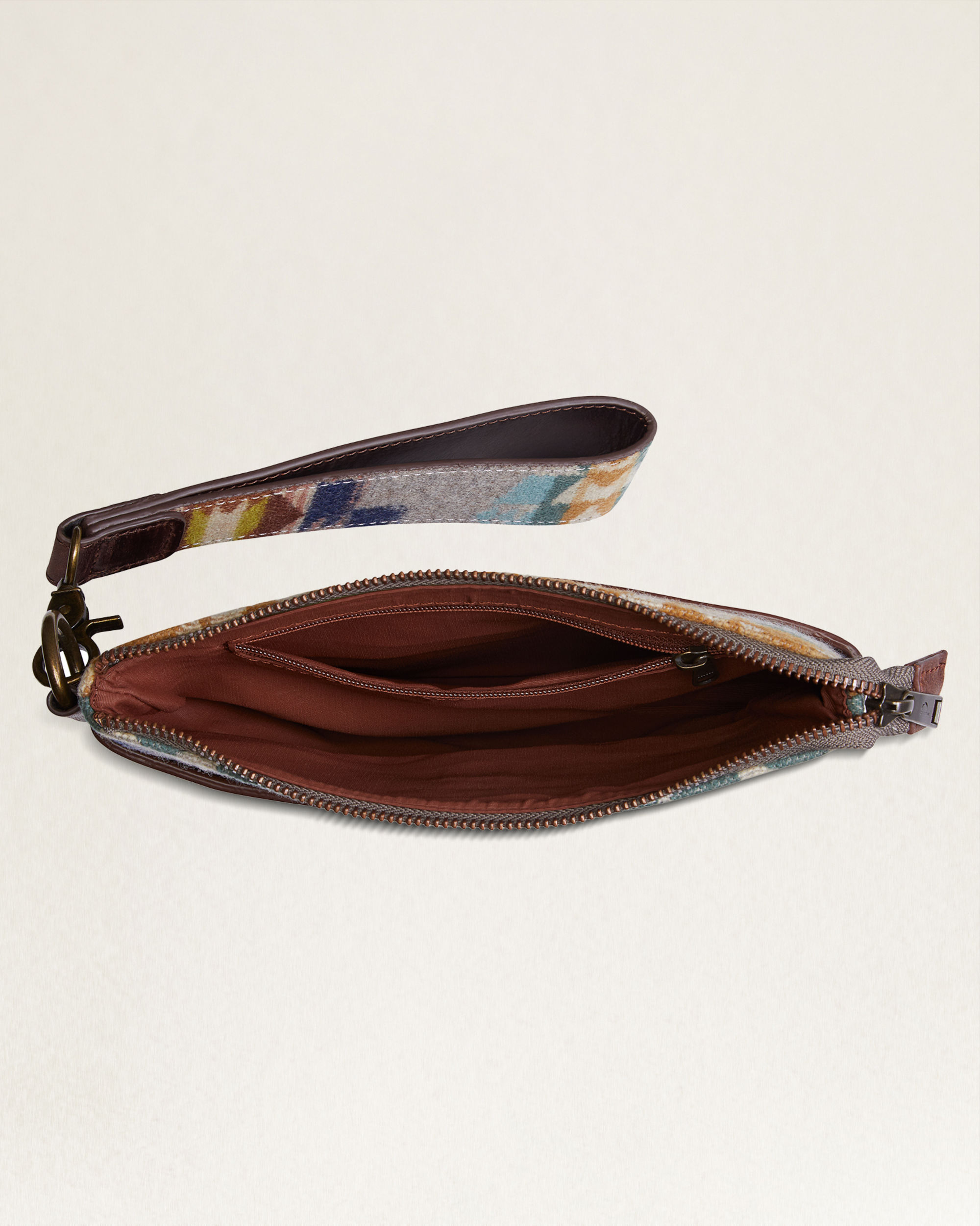 Desert Dawn Wool/Leather Clutch | Pendleton