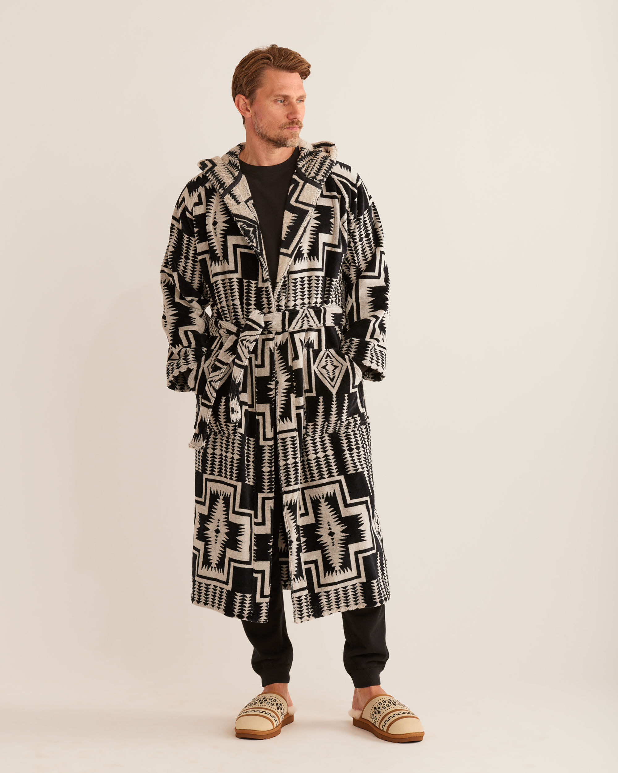 Cotton Terry Velour Robe-Unisex | Pendleton