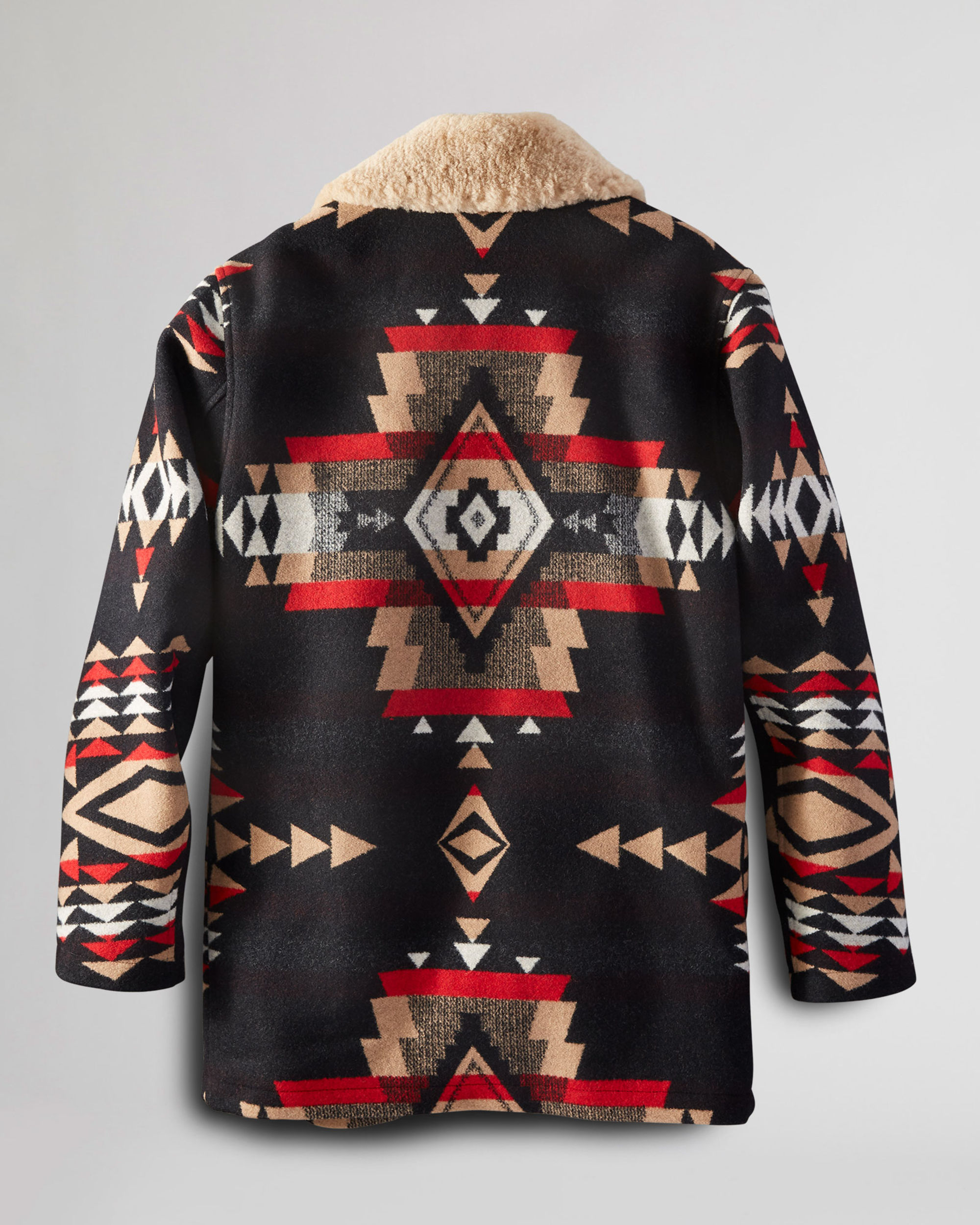 MEN S BROWNSVILLE SHEARLING COLLAR COAT