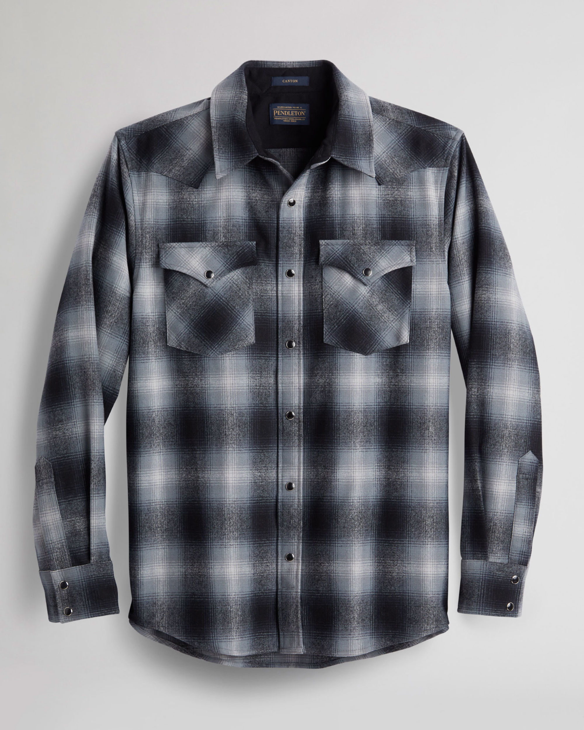 MEN'S PLAID SNAP-FRONT WESTERN CANYON SHIRT | Pendleton Woolen Mills