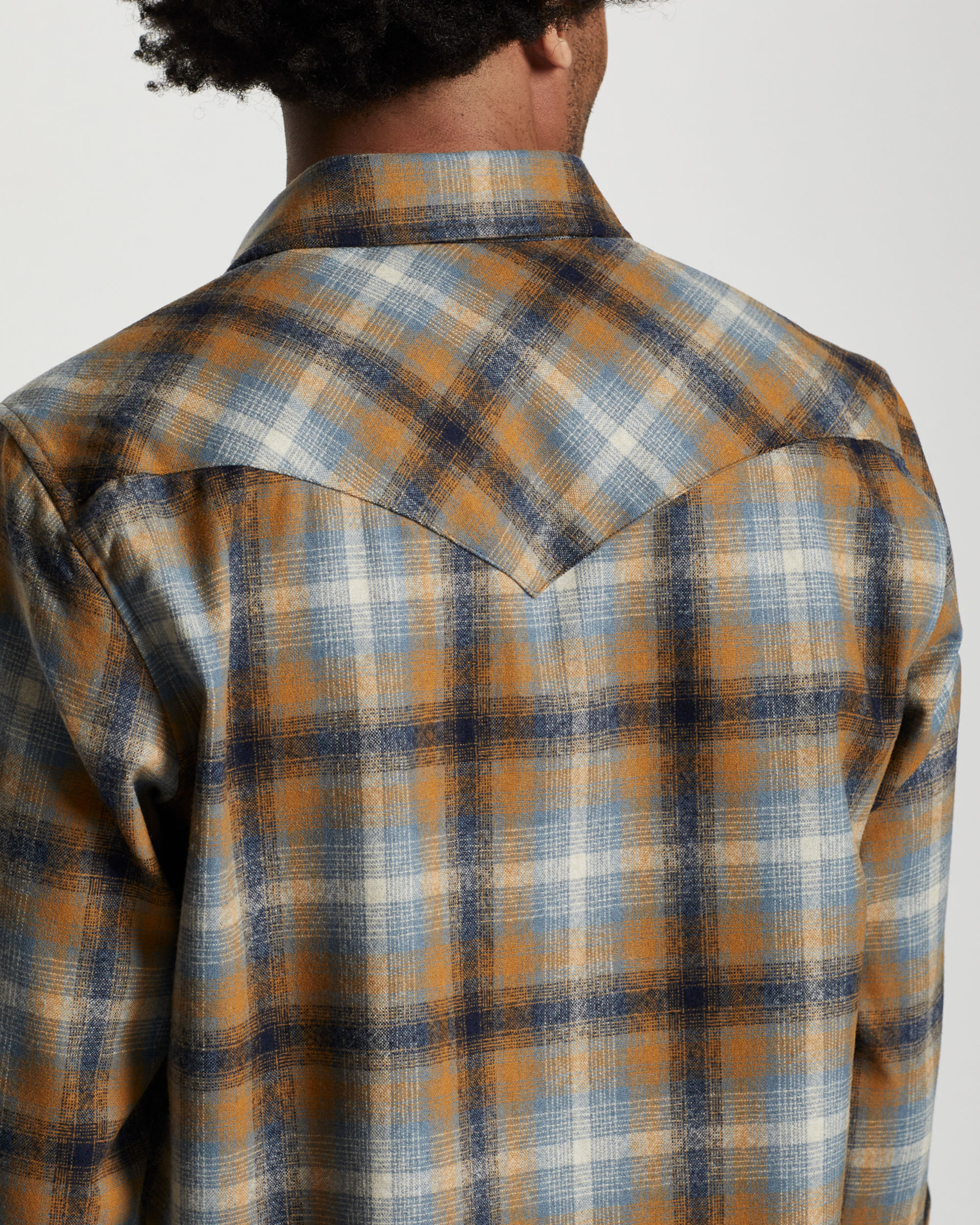 1960's Ombre Check Wool Western Jacket - csihealth.net