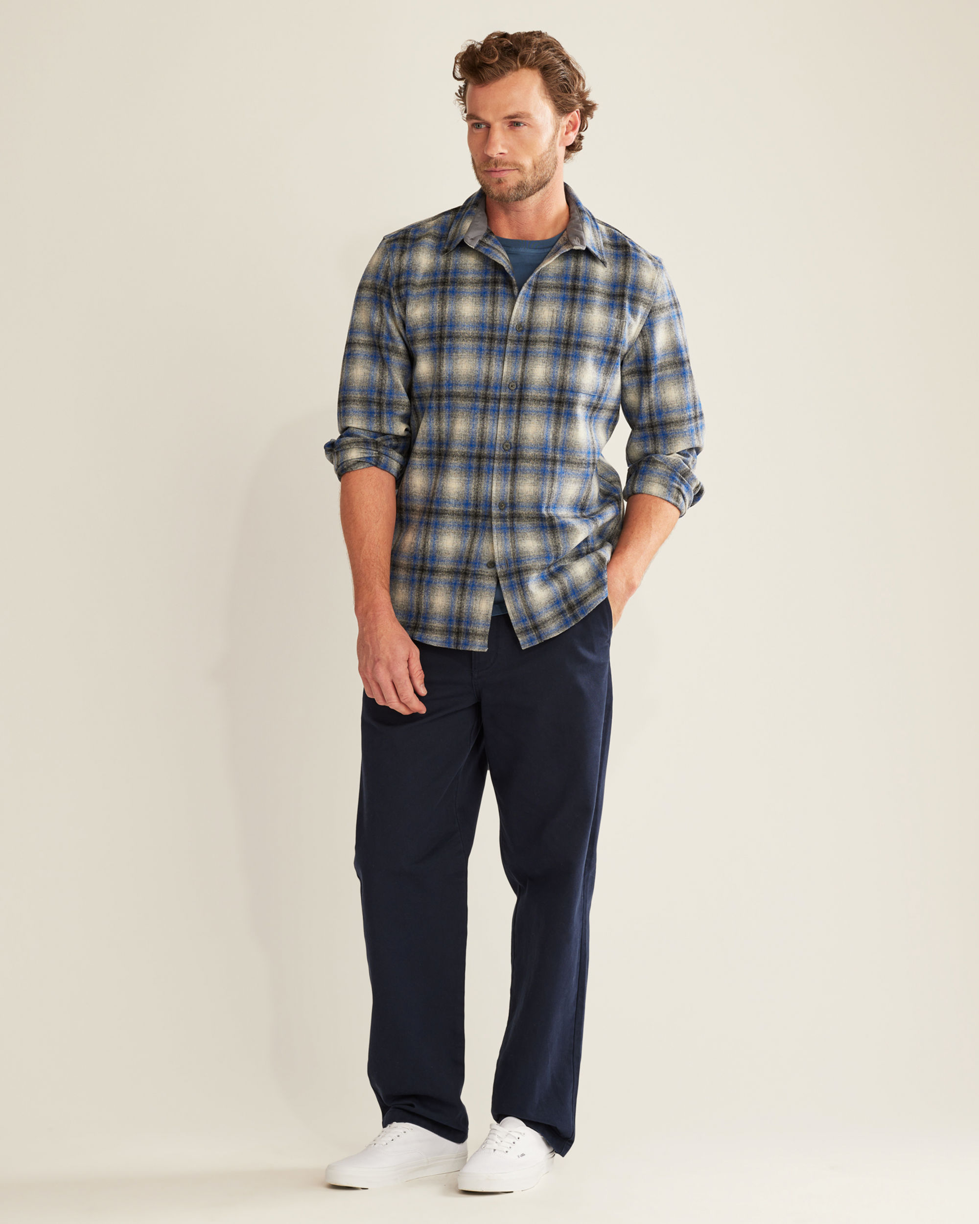 MEN'S PLAID LODGE SHIRT