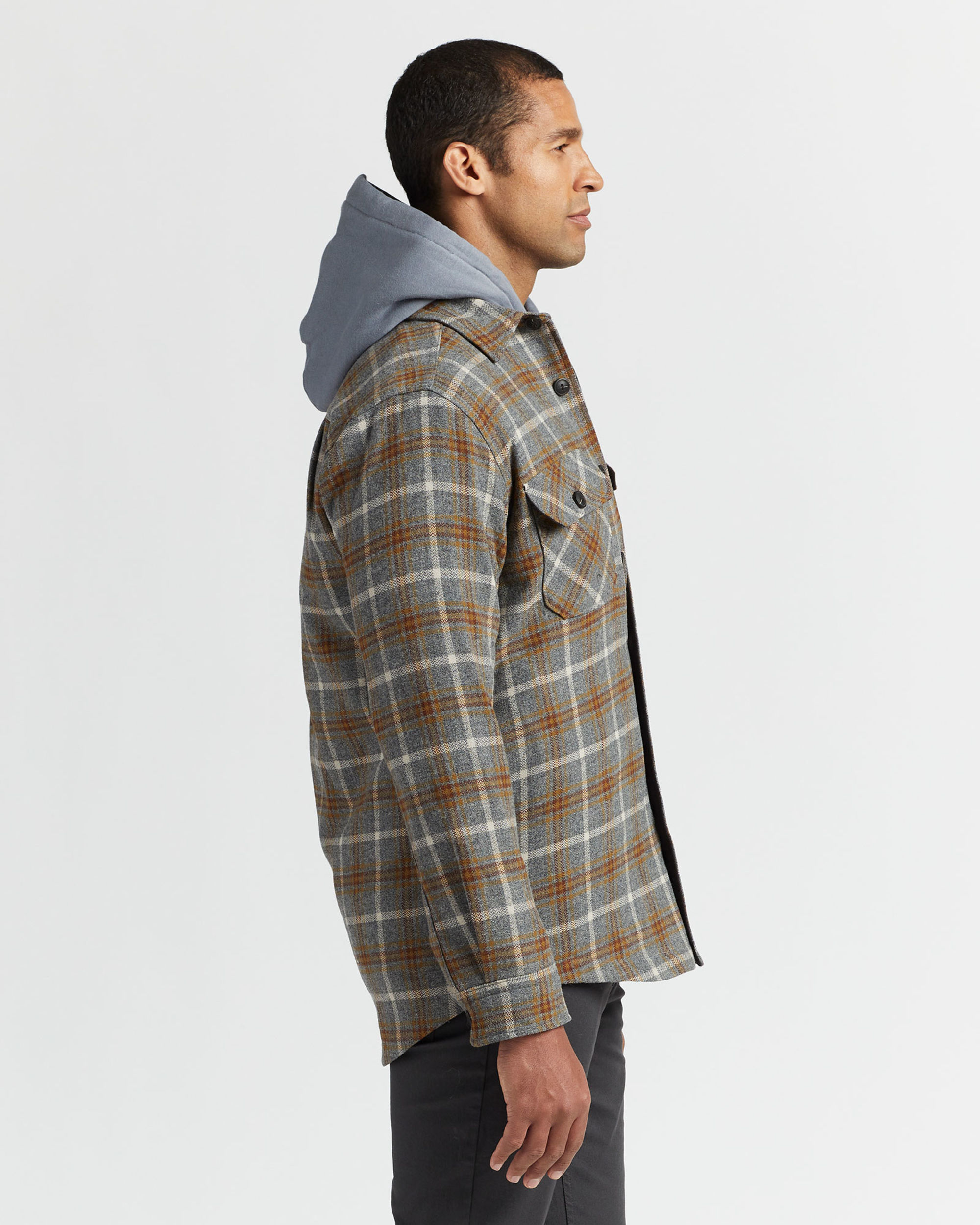 Men s Quilted Shirt Jacket
