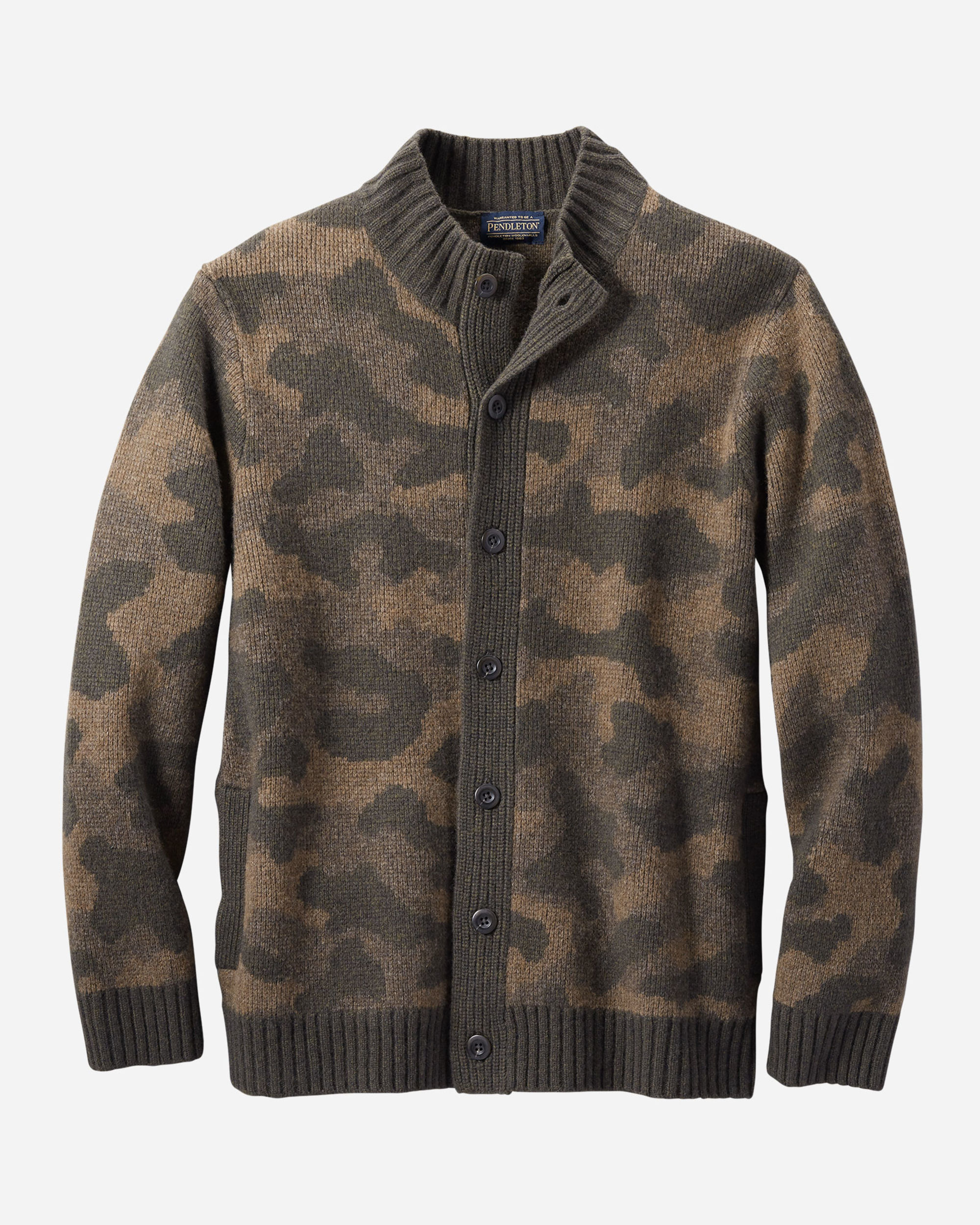 Men's sale camouflage cardigan