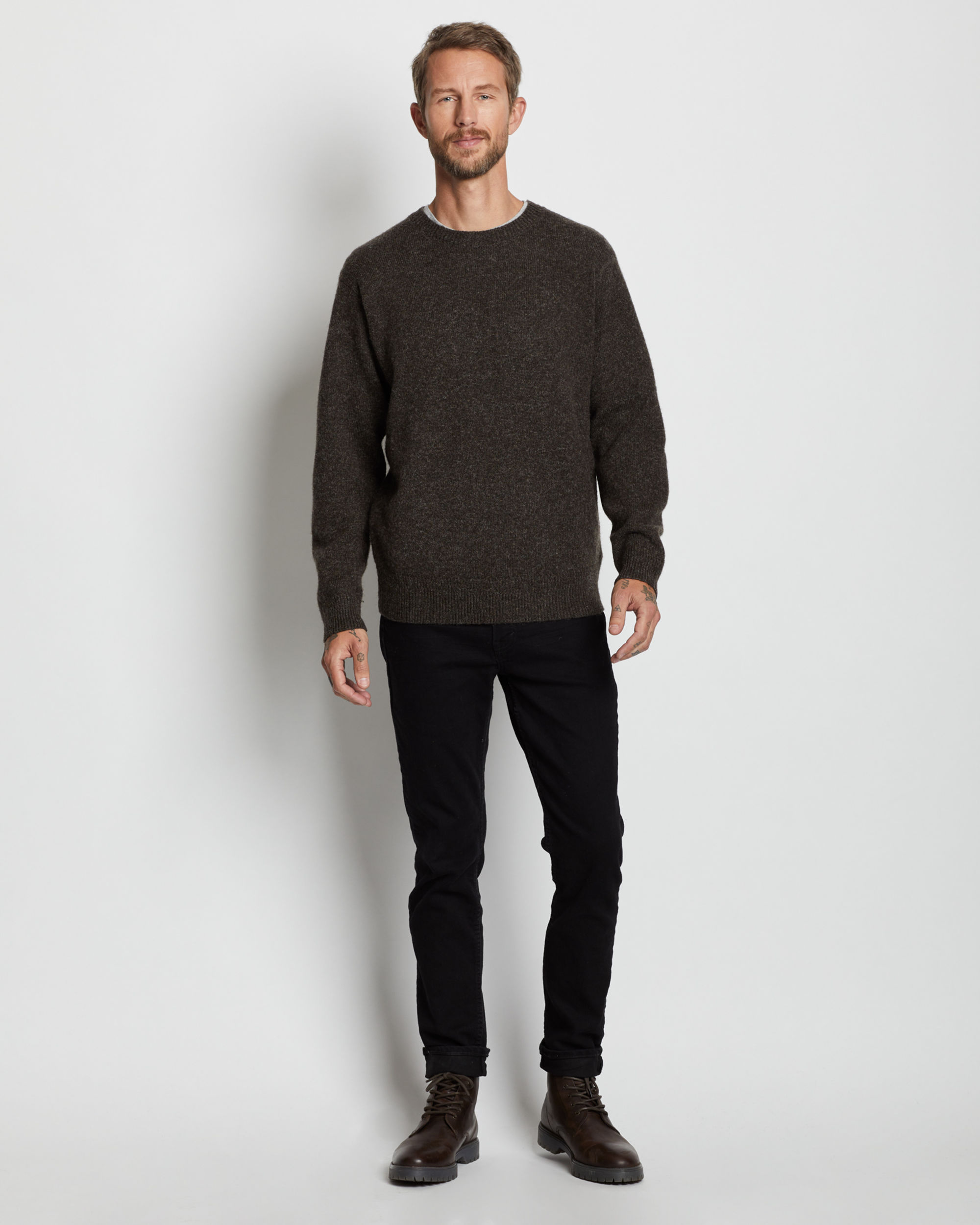 MEN'S SHETLAND COLLECTION CREWNECK