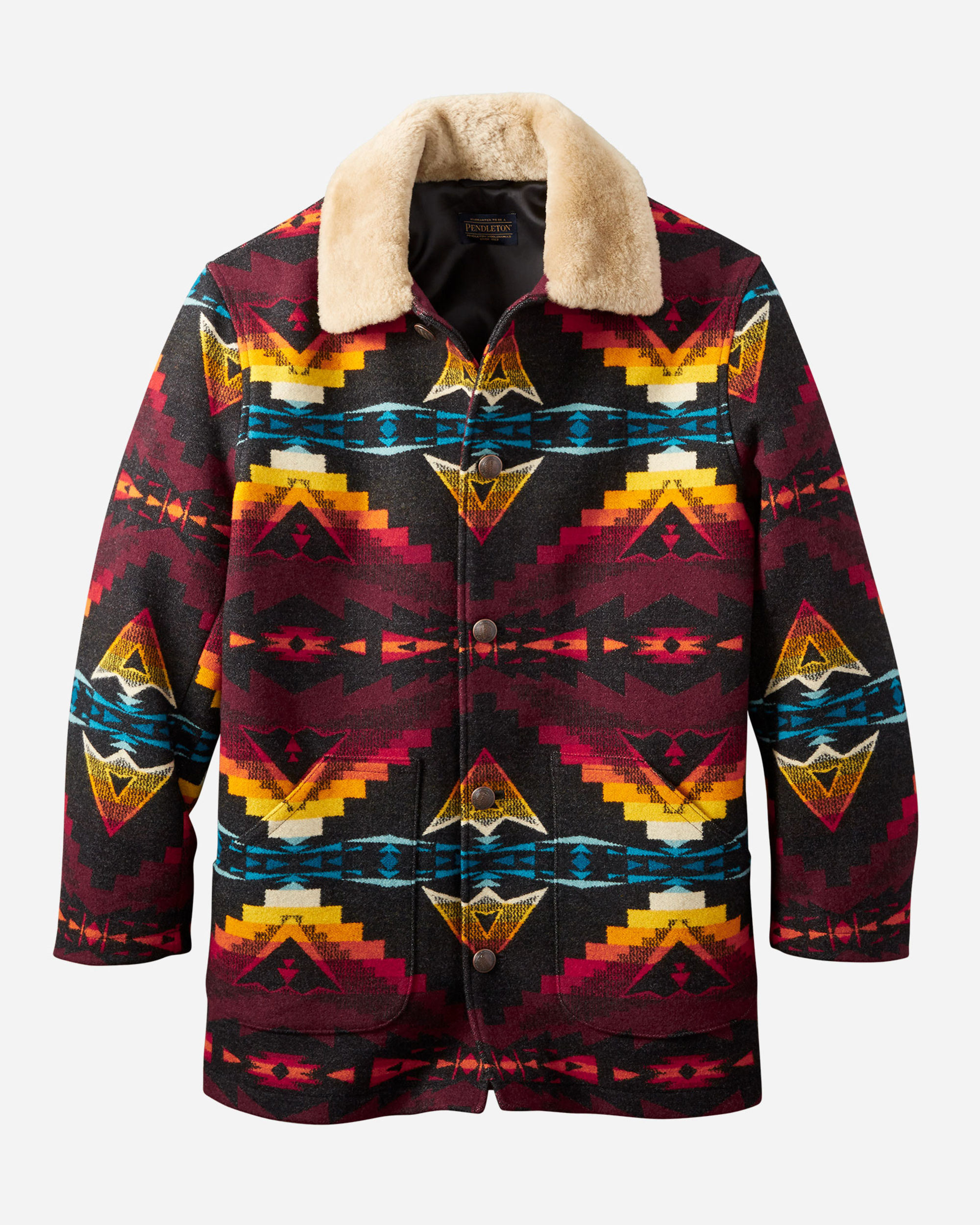 Pendleton brownsville shearling coat new arrivals