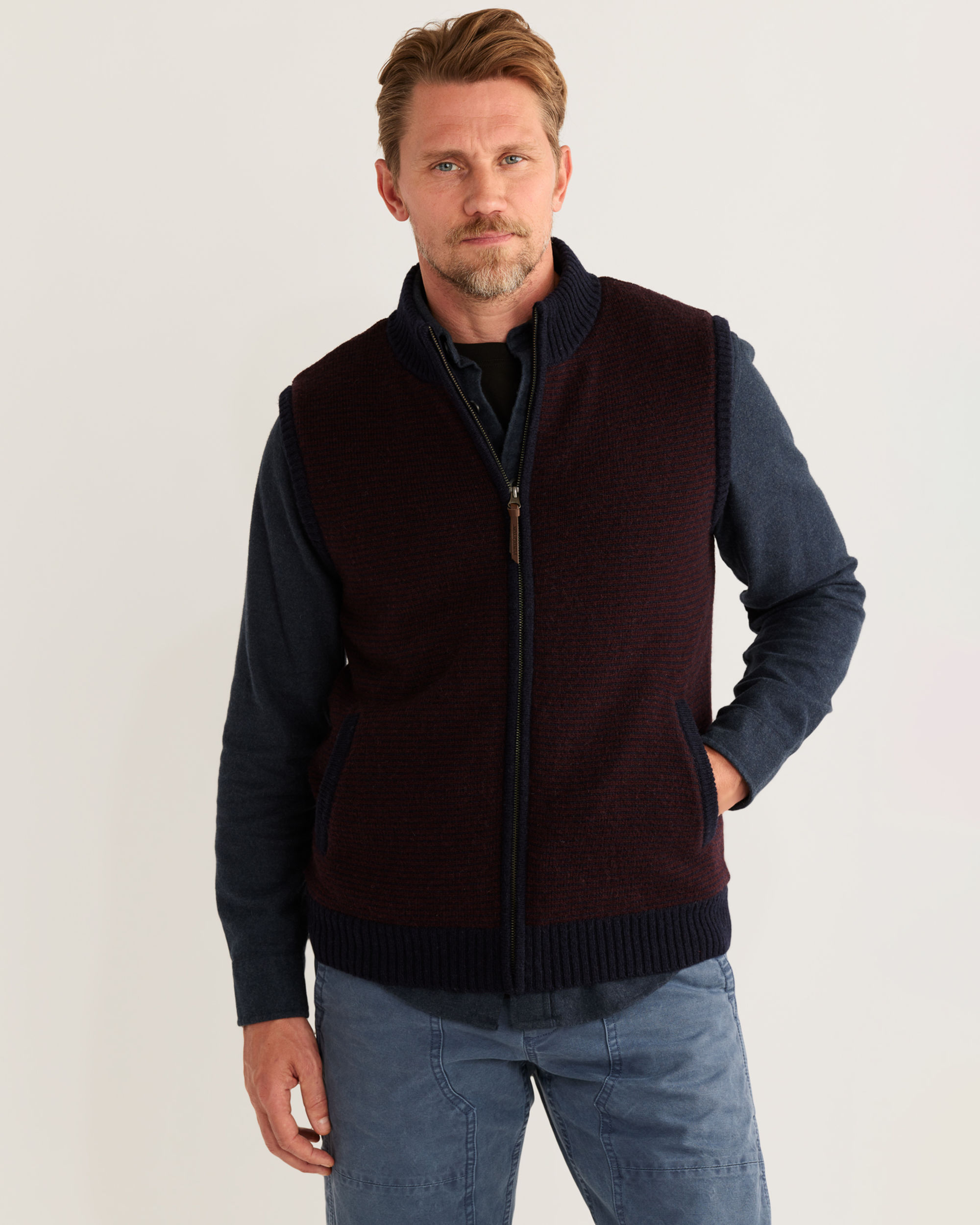 MEN'S SHETLAND COLLECTION SWEATER VEST | Pendleton Woolen Mills