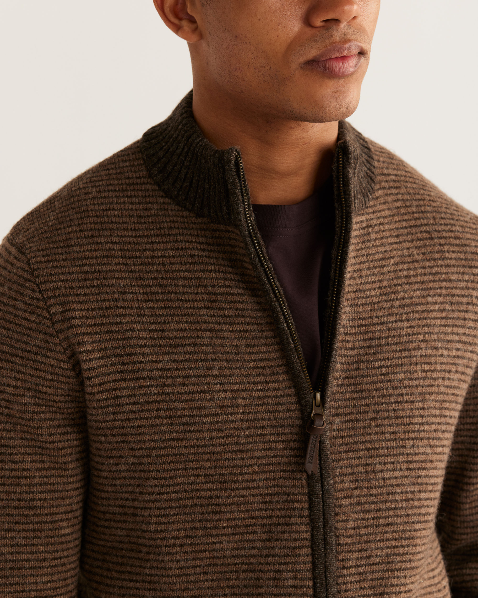 MEN'S SHETLAND COLLECTION FULL-ZIP SWEATER | Pendleton