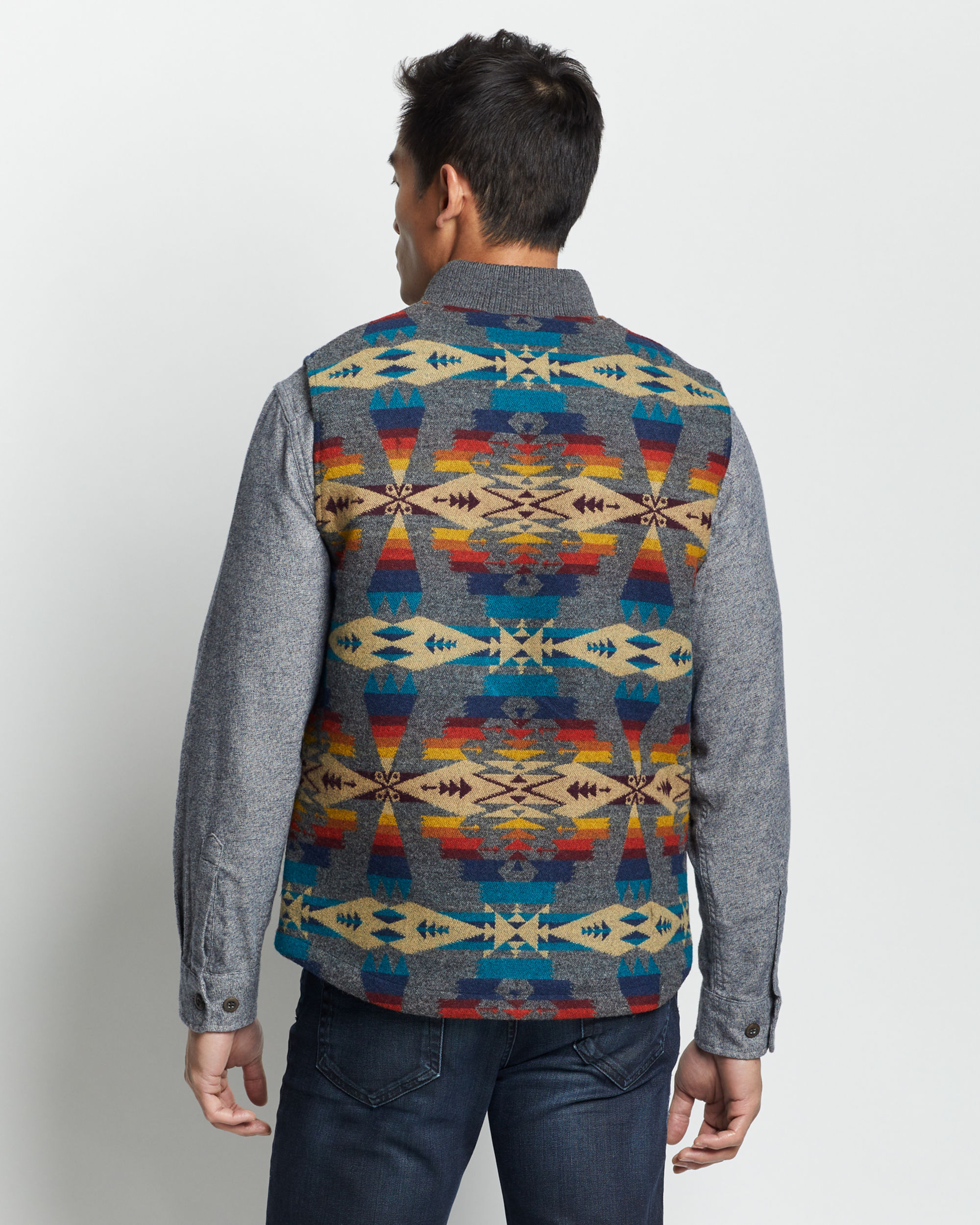 Pendleton mens vest hot sale