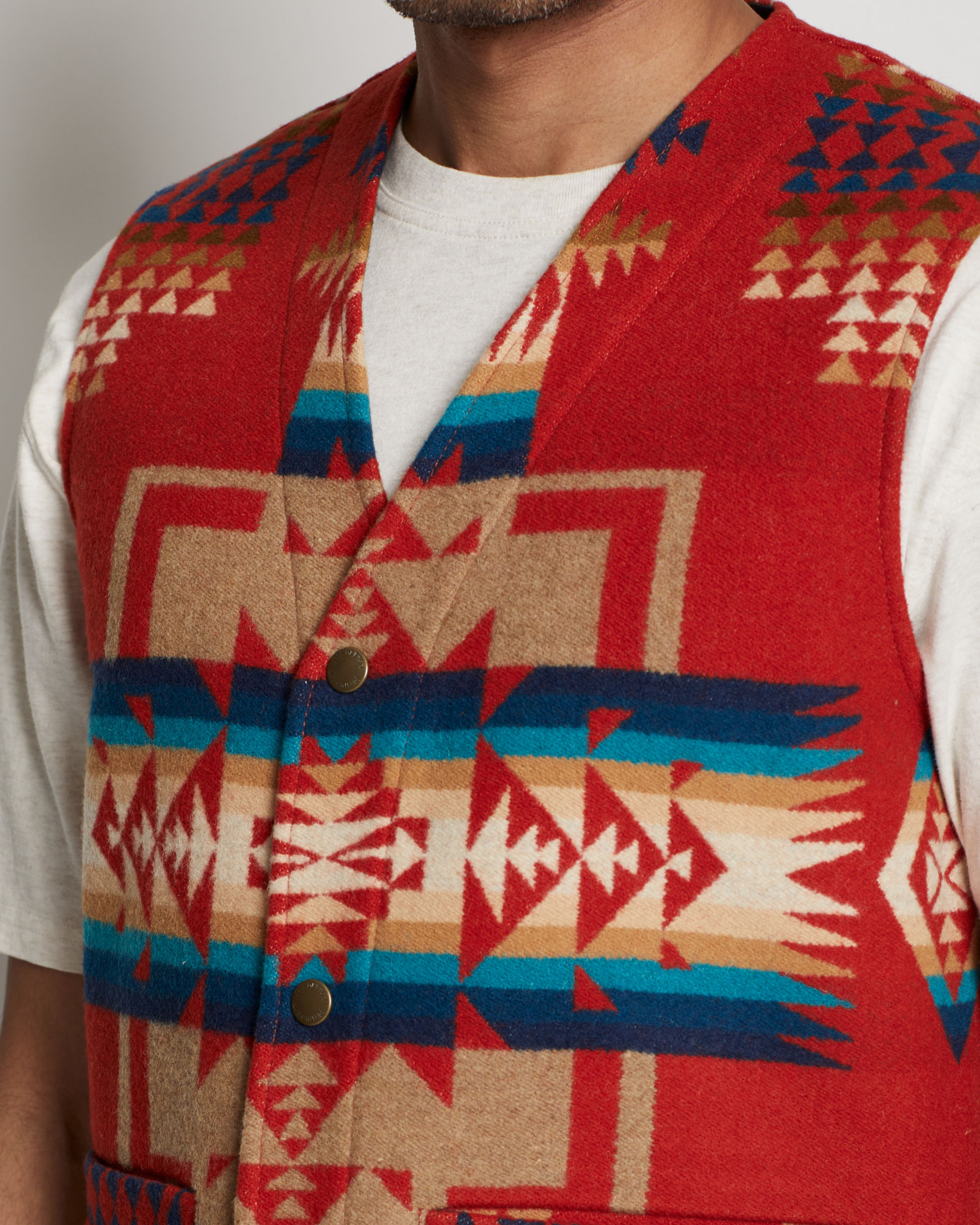 Men s Quilted Snap Vest