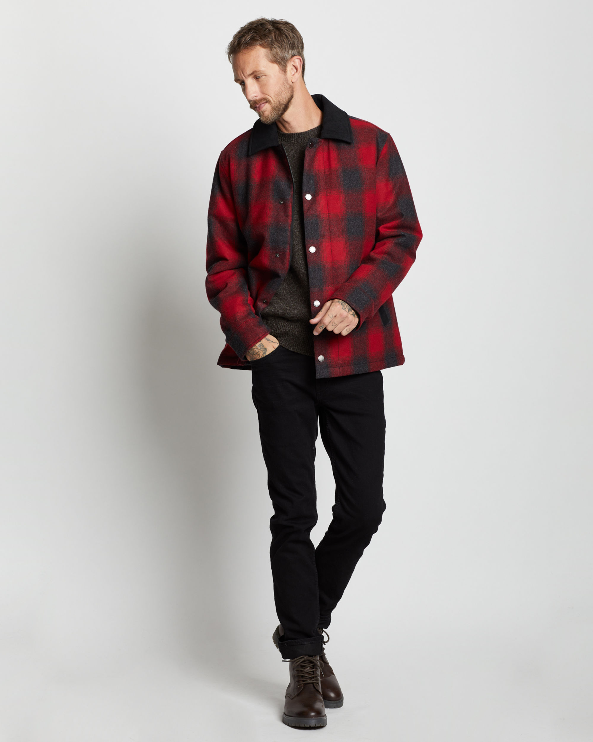 Pendleton water resistant wool cheap jacket