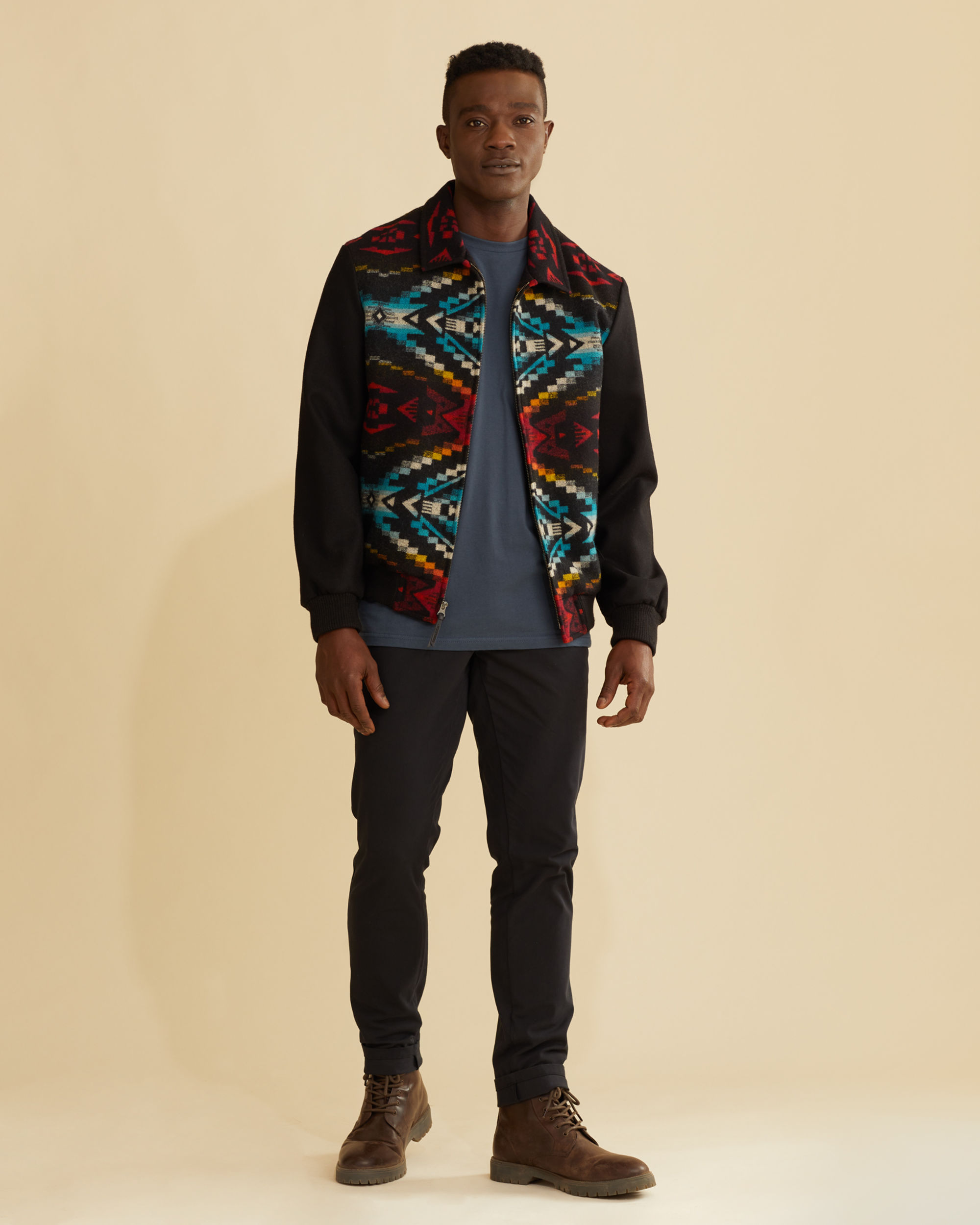 Pendleton wool coat mens on sale