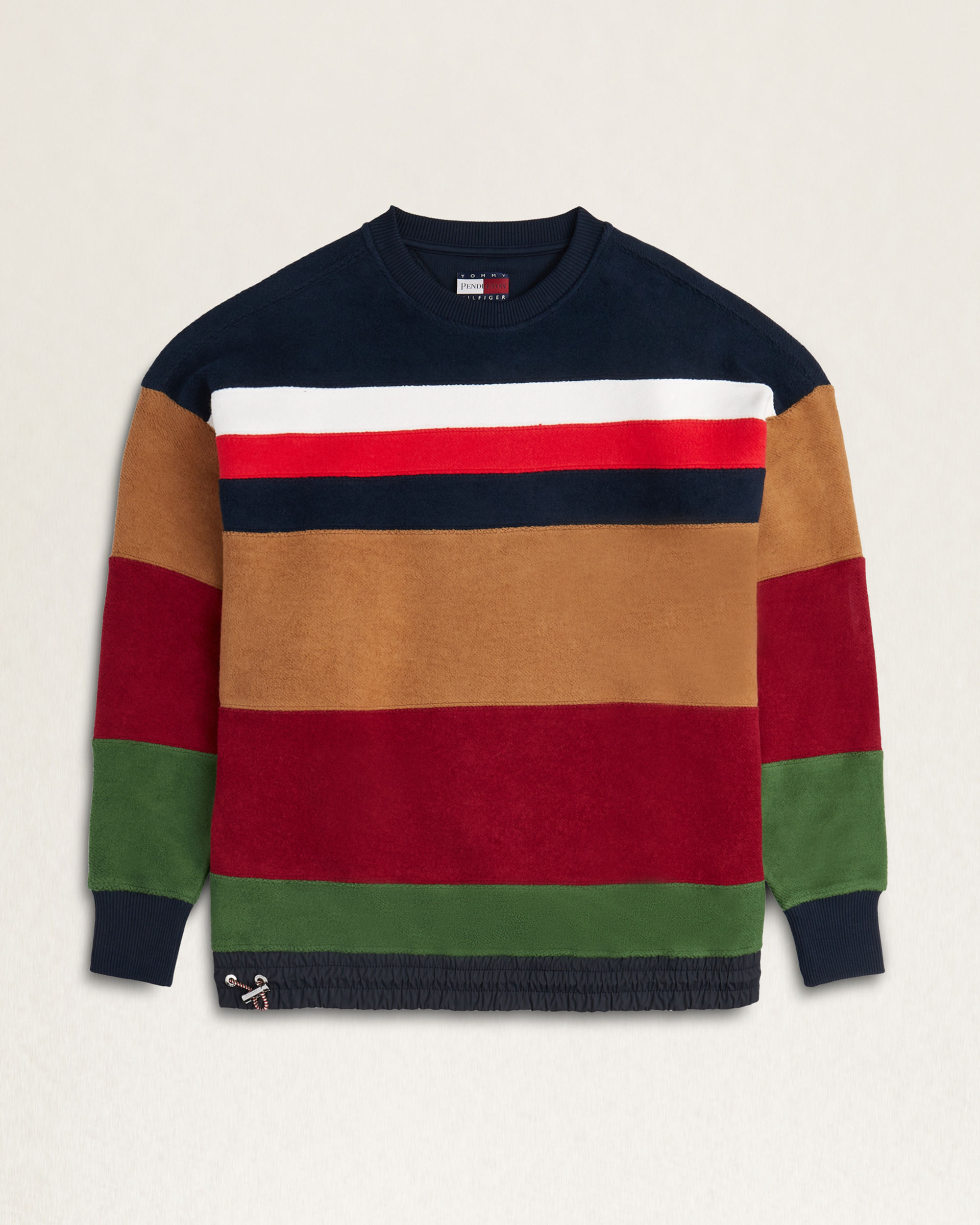 TOMMY X PENDLETON UNISEX OVERSIZED SWEATSHIRT