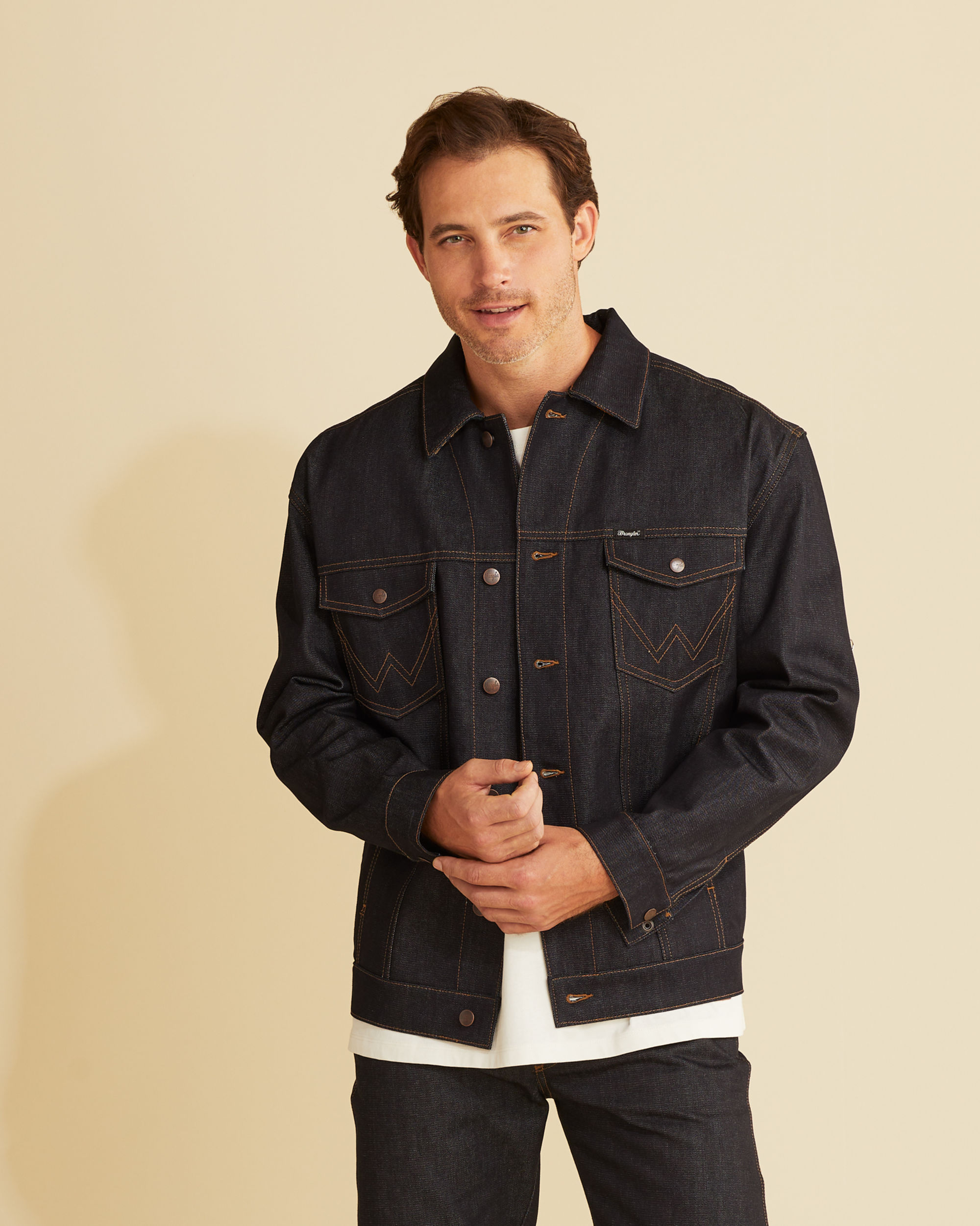 Mens wrangler shop jacket