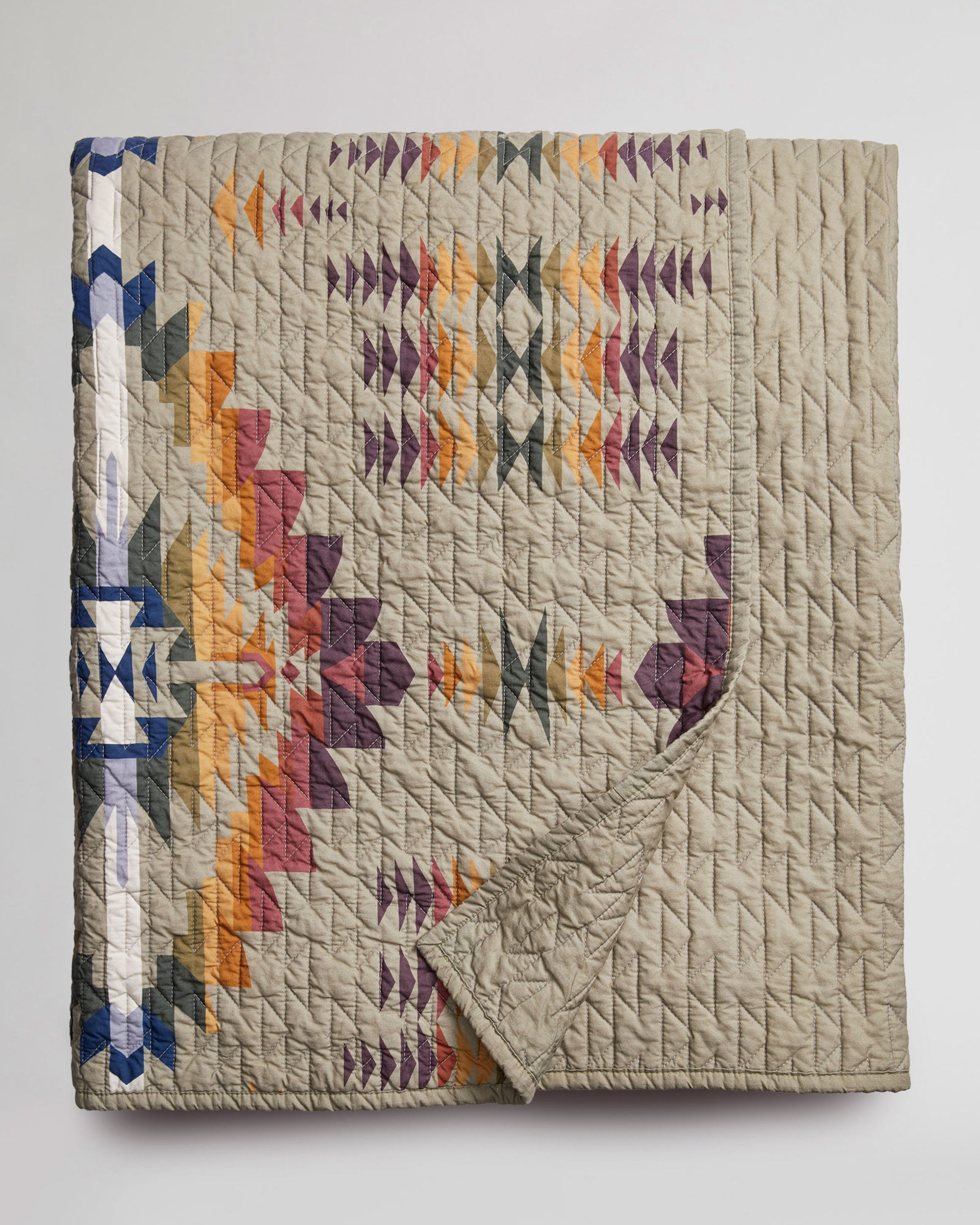 JUNIPER MESA PRINTED COVERLET SET