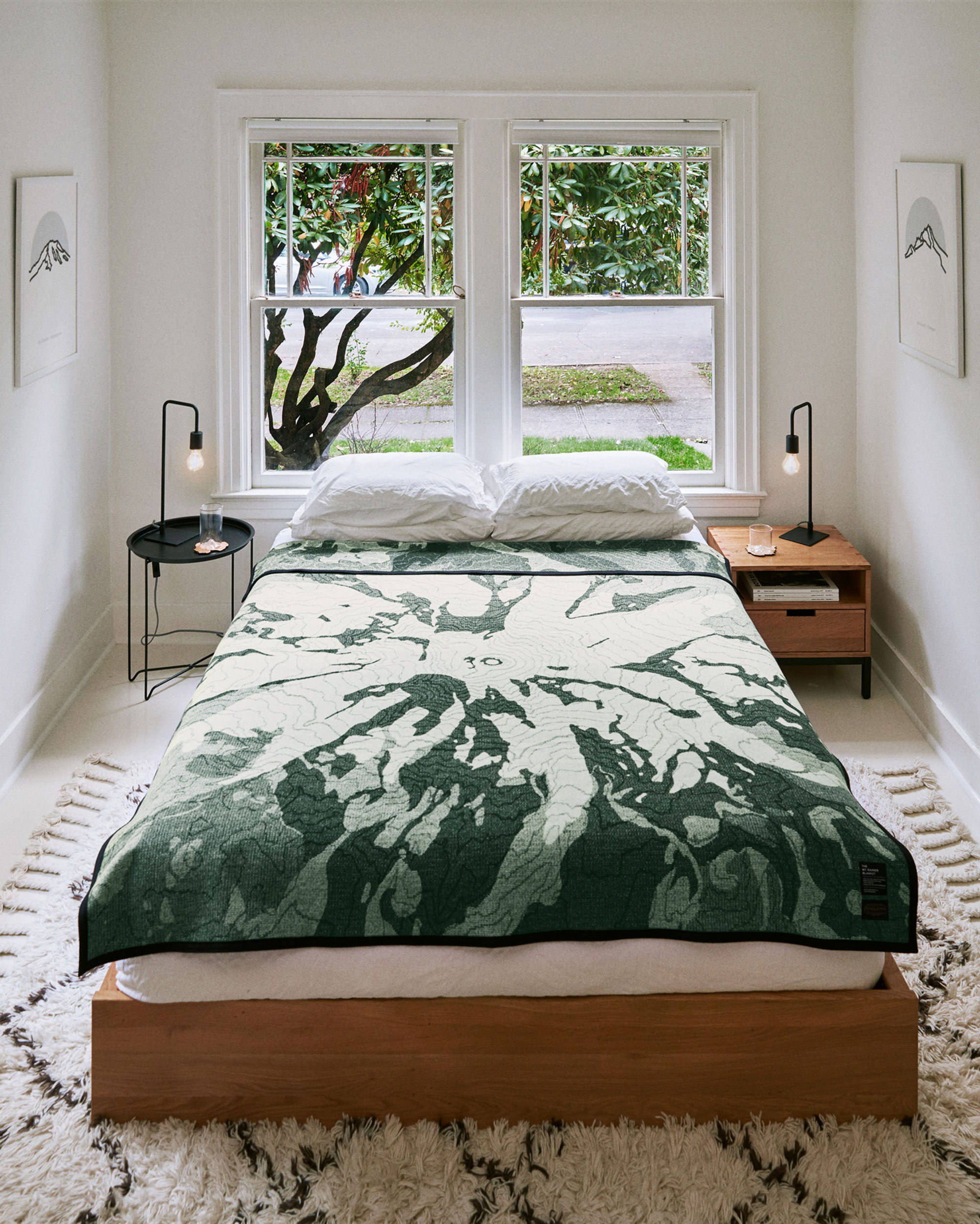Wrap Yourself in Luxurious Mt. Rainier Wool Blanket
