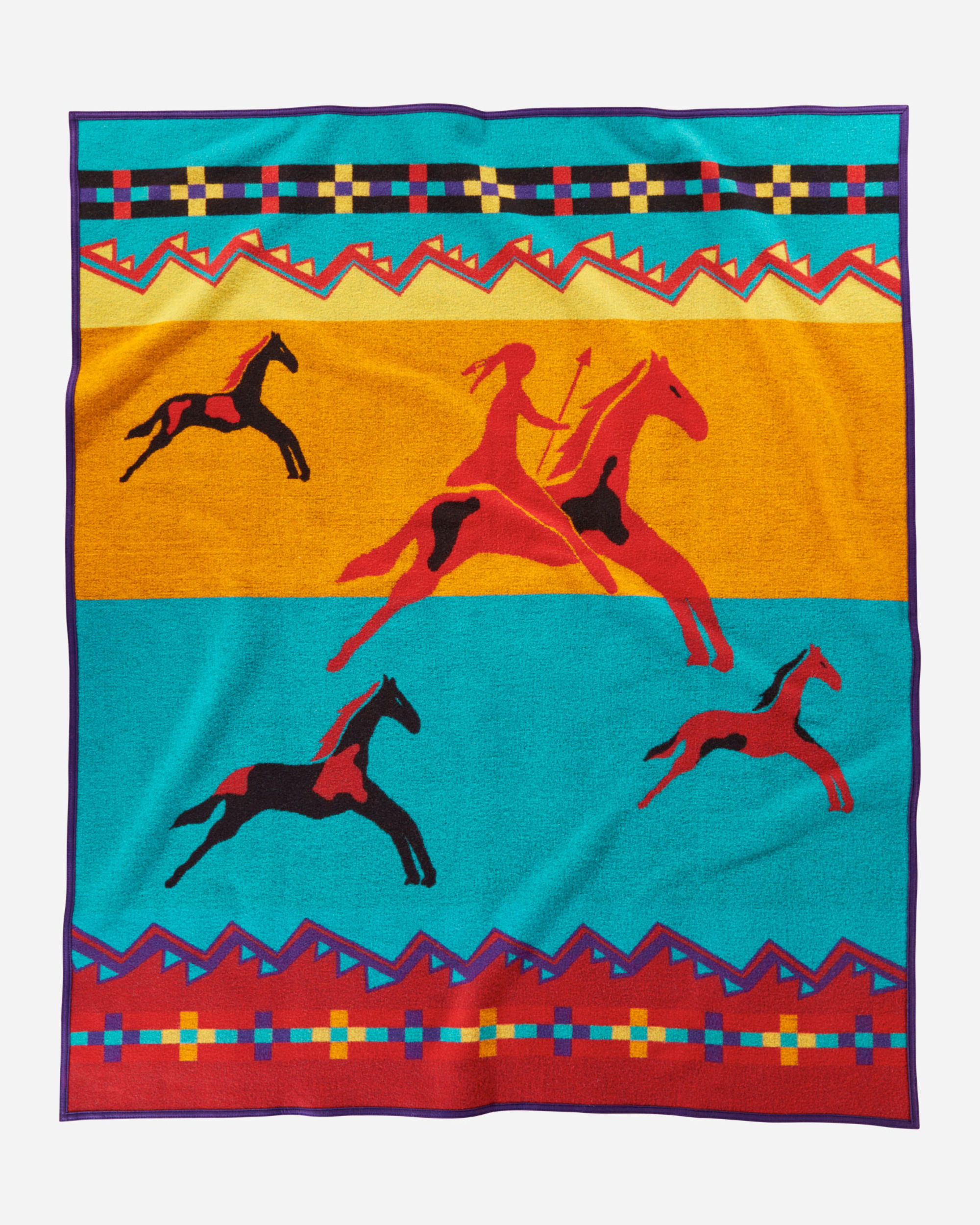 Pendleton celebrate the horse blanket top