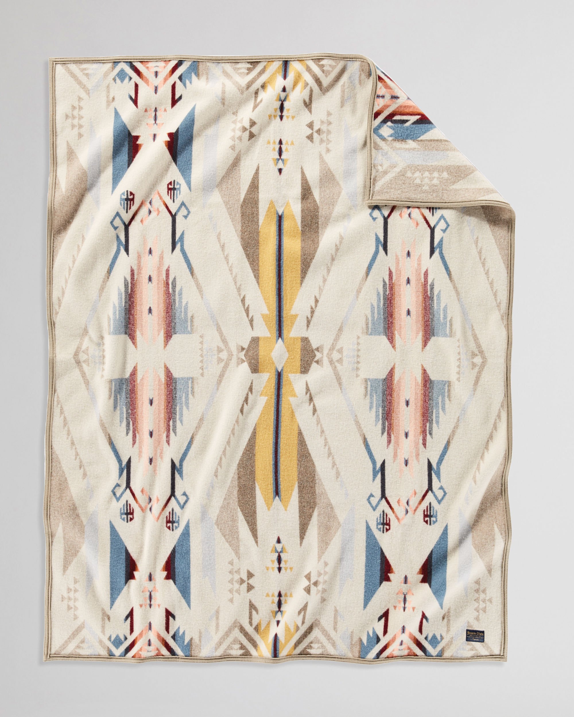 Wrap Yourself Cozy Up with White Sands Throw