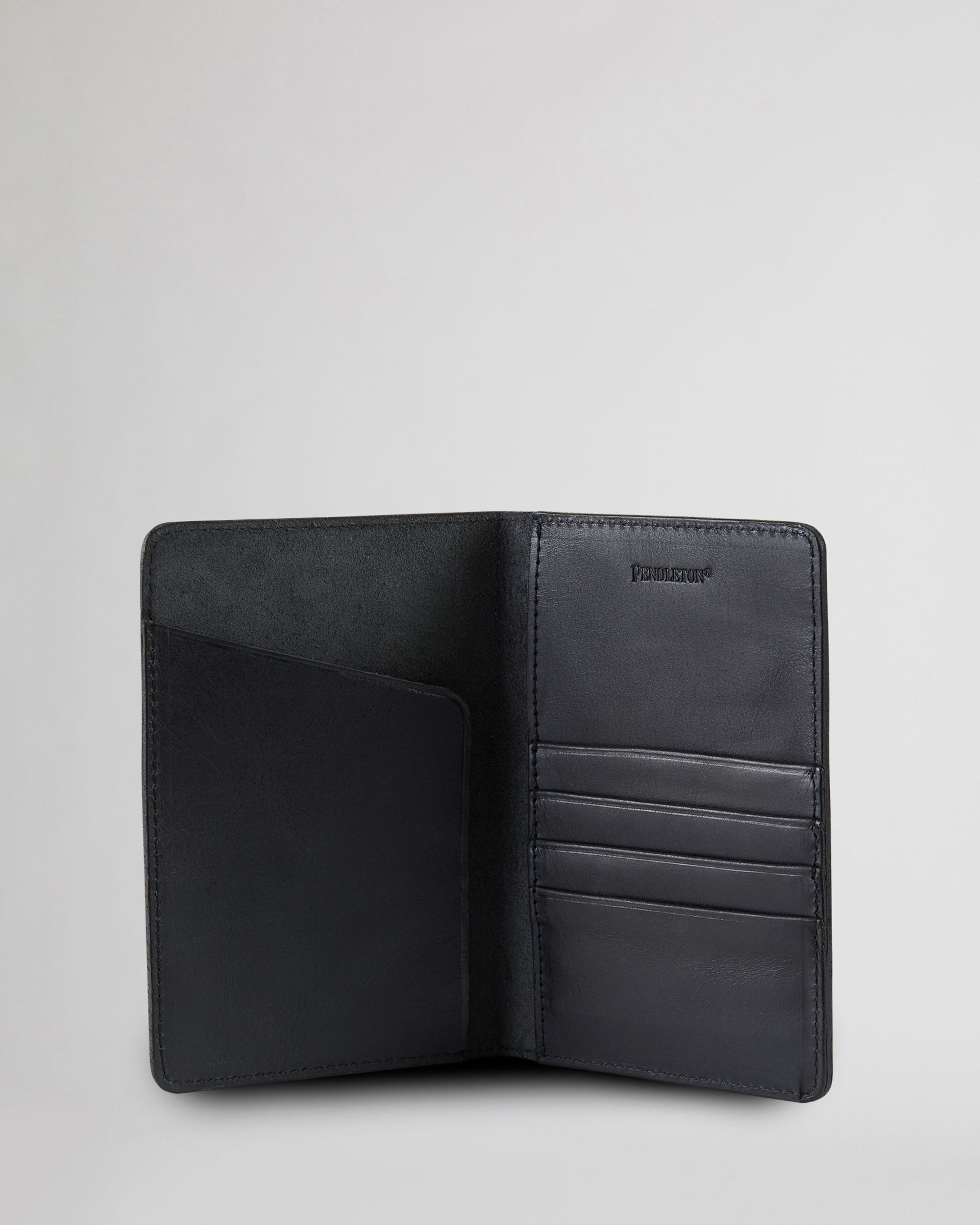 Leather Embossed Passport Holder Pendleton