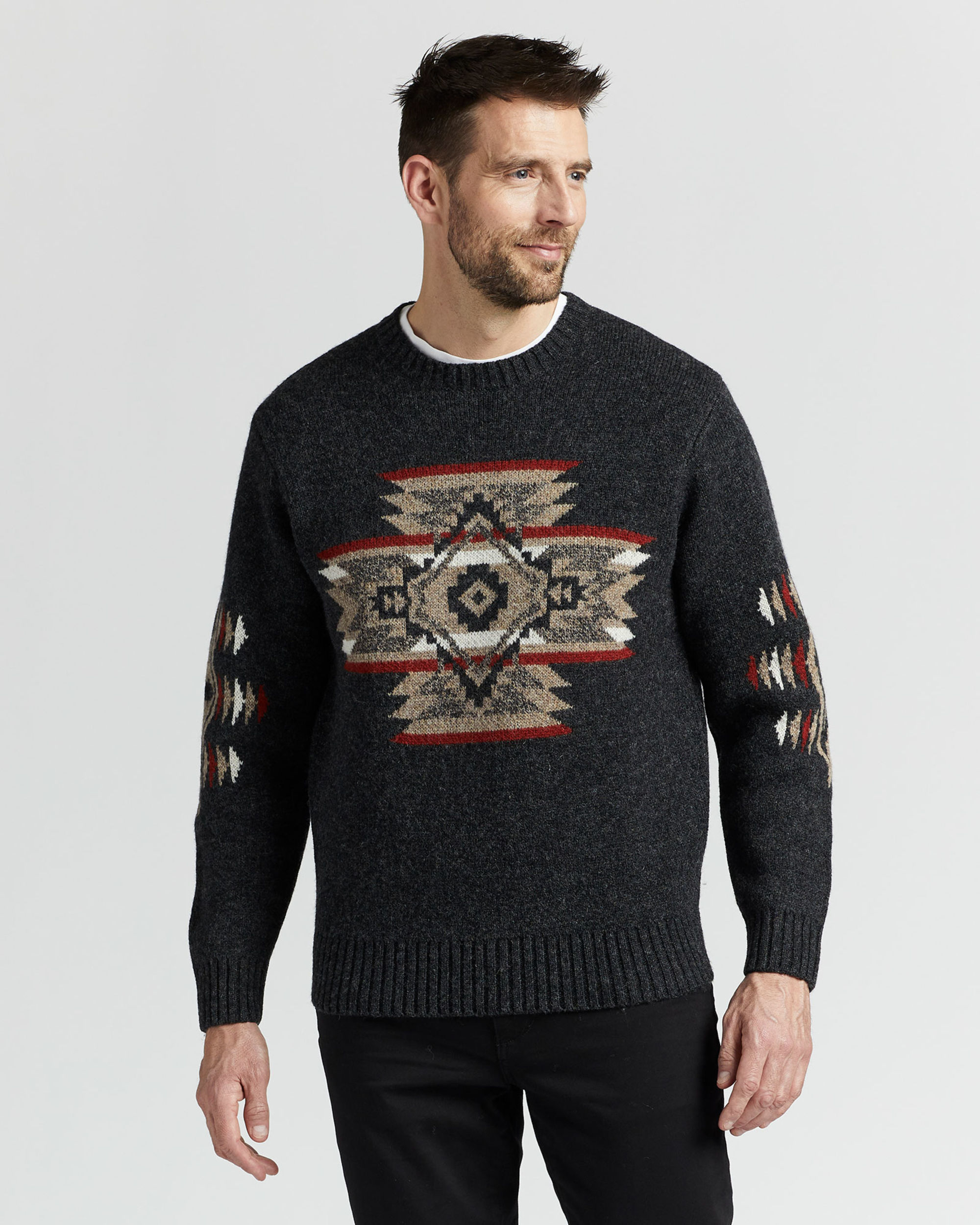 MEN'S ROCK POINT SHETLAND CREWNECK