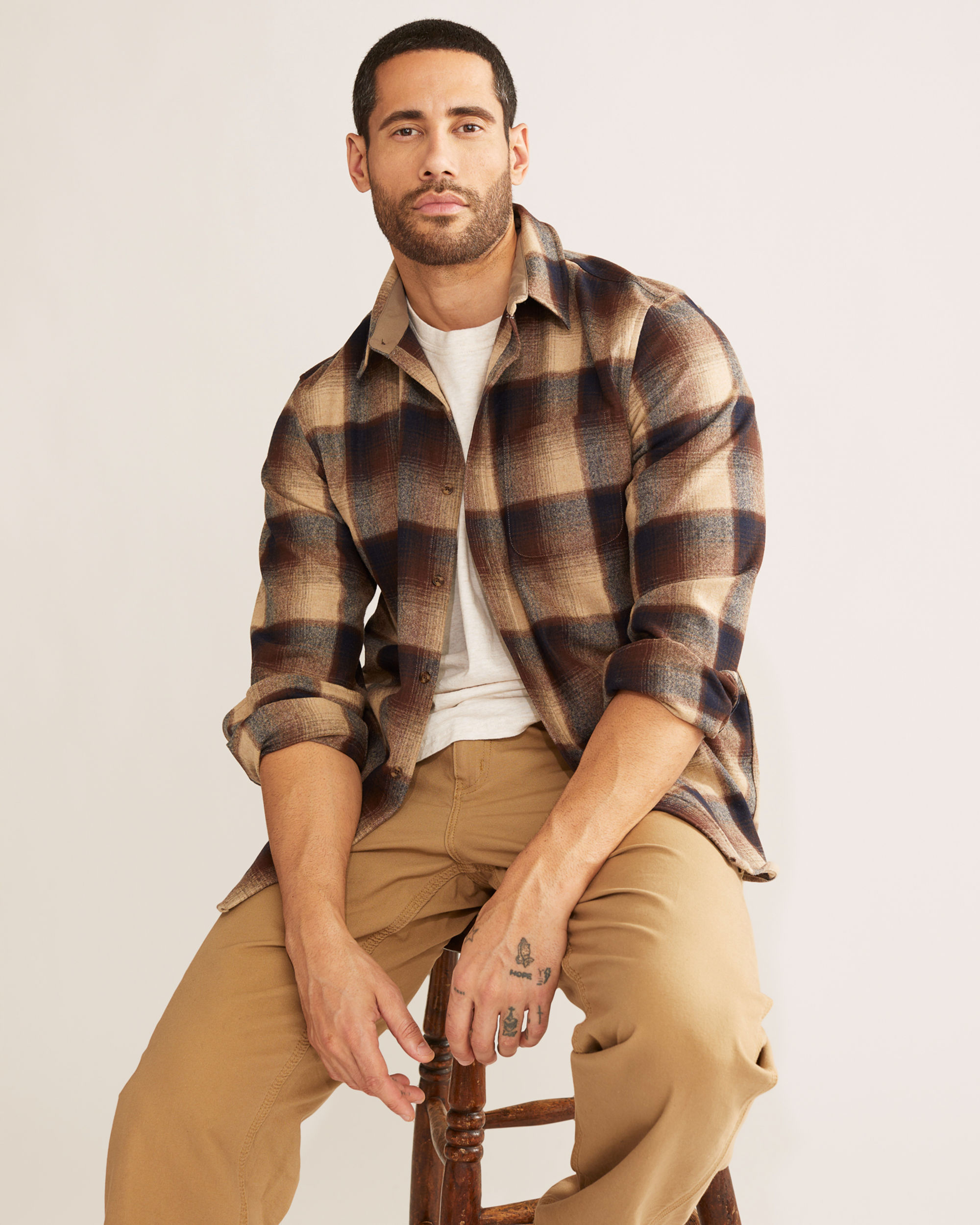 Men's Plaid Lodge Shirt for Outdoor Adventures | Pendleton Woolen Mills