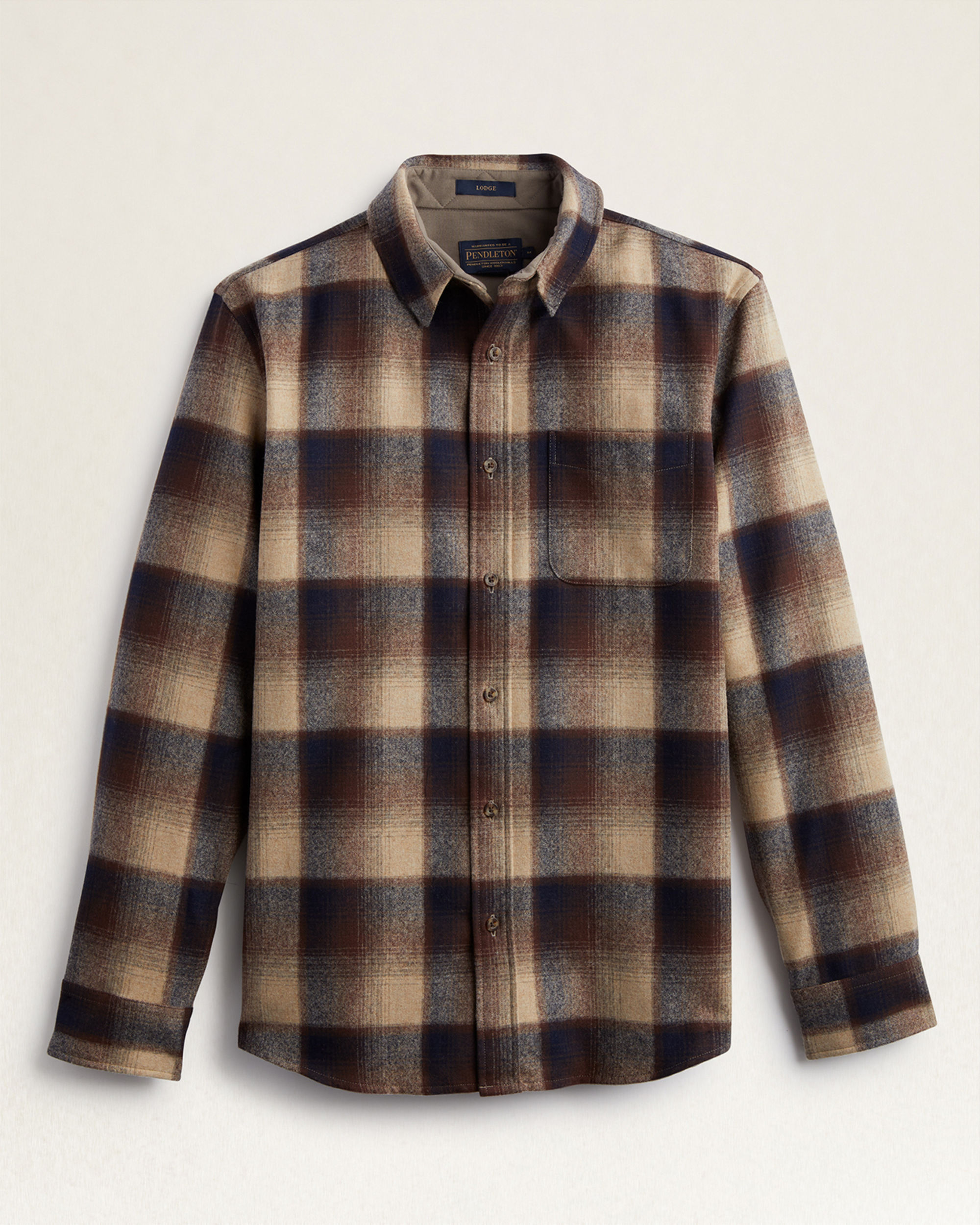 Men's Plaid Lodge Shirt for Outdoor Adventures | Pendleton Woolen Mills