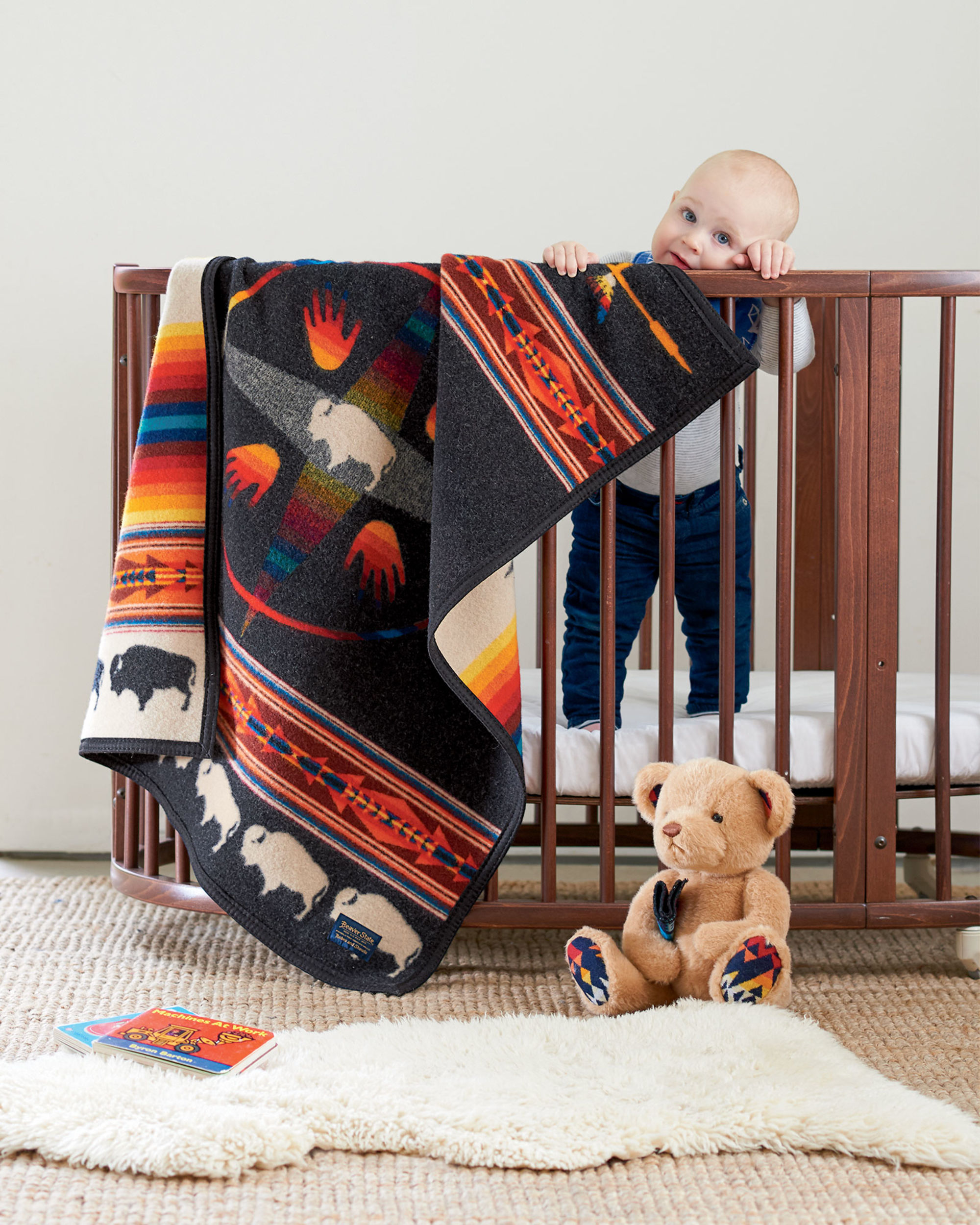 Big Medicine Crib Blanket Pendleton
