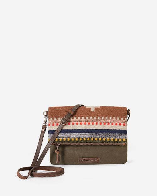 Pendleton foldover on sale clutch