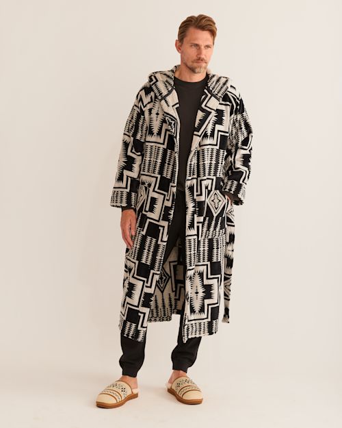 Cotton Robe-Unisex | Velour Pendleton Terry