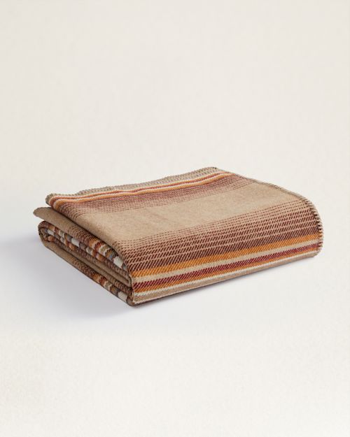 Shop EcoWise Wool Plaid/Stripe Blanket Pendleton Woolen Mills