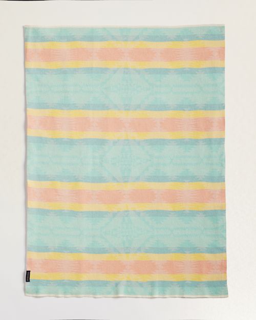 Knit Baby Blanket With Beanie Pendleton