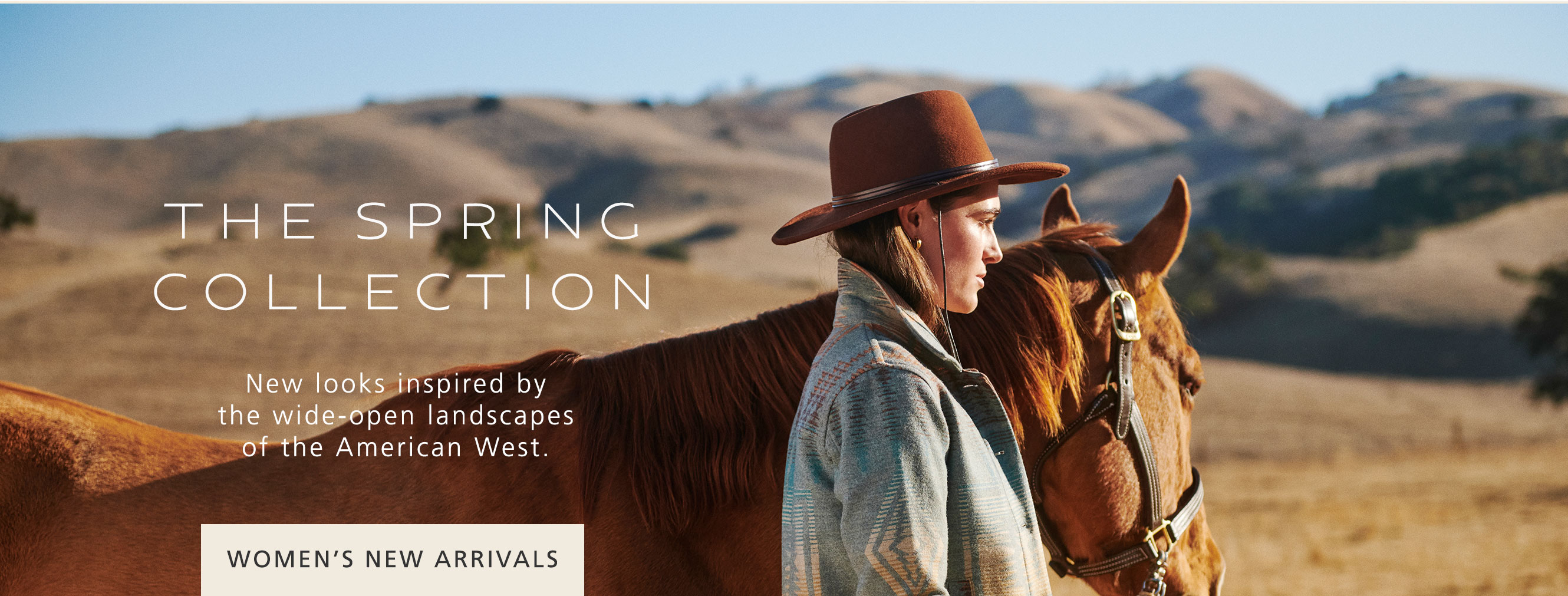 The Pendleton Spring Collection - New looks inspired by the wide-open landscapes of the American West - Shop Women's New Arrivals